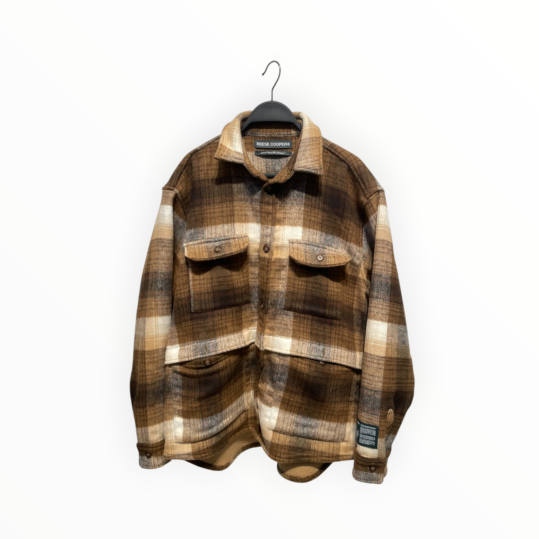 Reese Cooper/Jacket/M/Wool/BRW/Hombre Check/ view 1