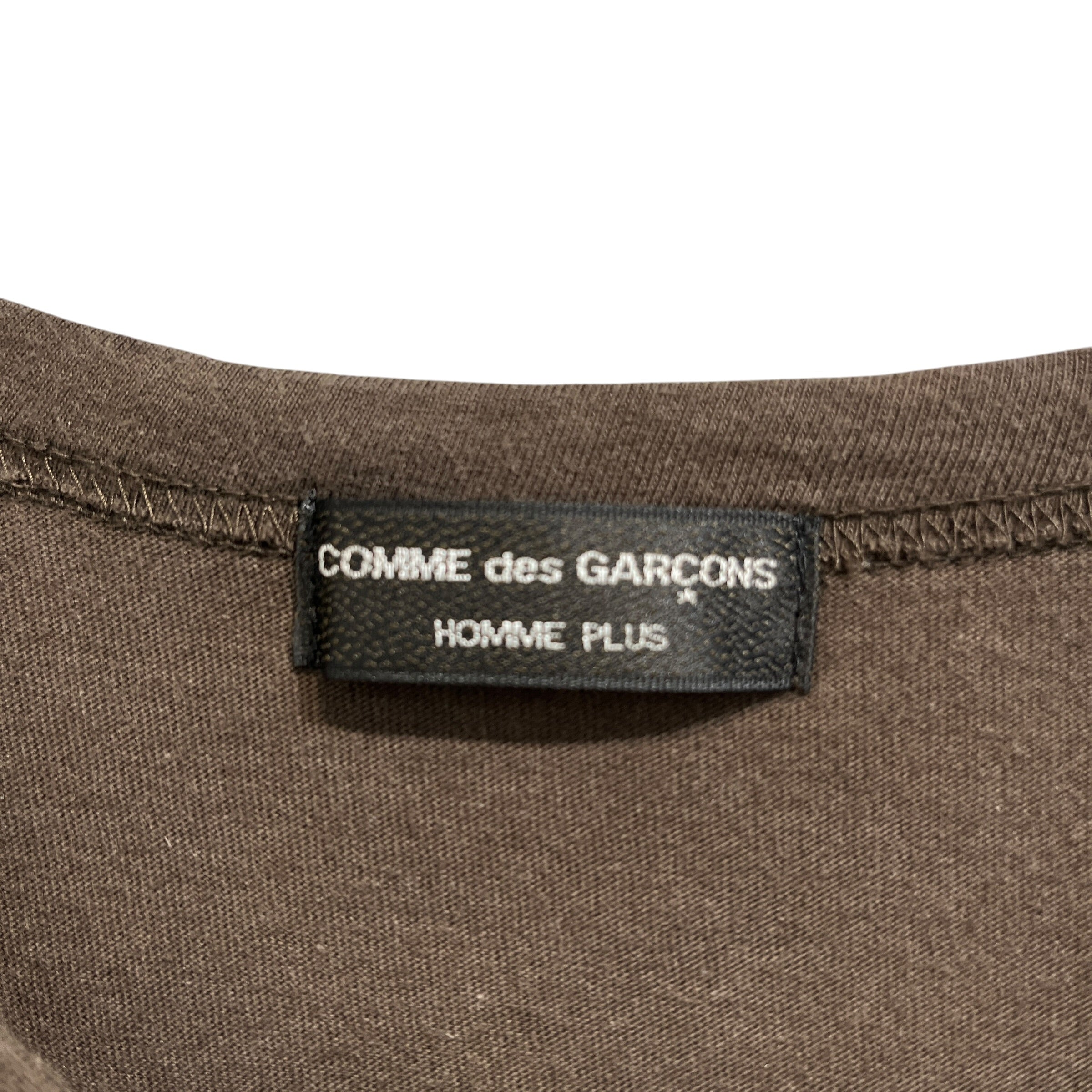 COMME des GARCONS HOMME PLUS/T-Shirt/Cotton/BRW/1999 Patchwork Shirt view 4