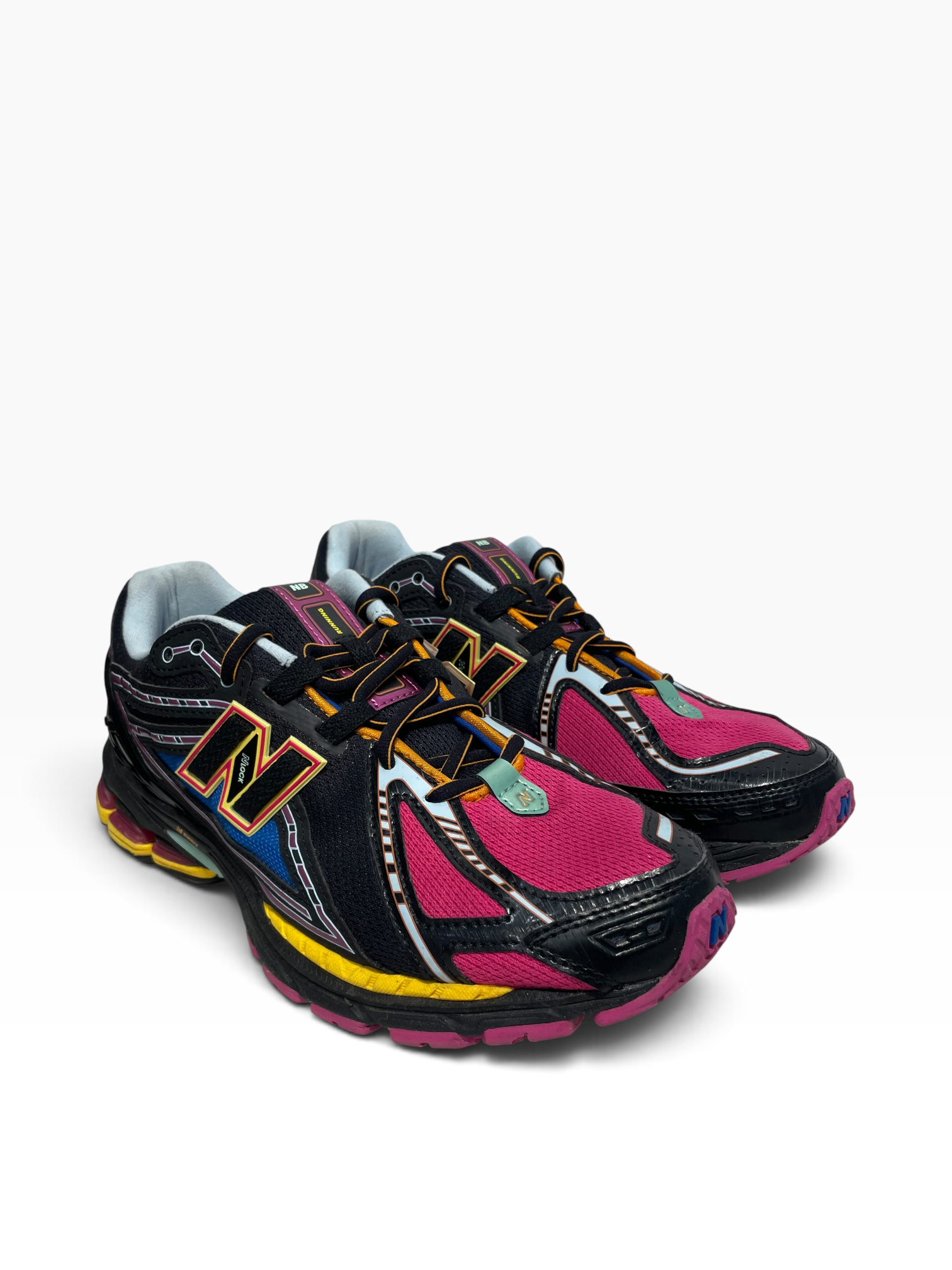 NEW BALANCE/Low-Sneakers/US 10.5/MLT/U-Tip/1906R NEON NIGHTS view 1
