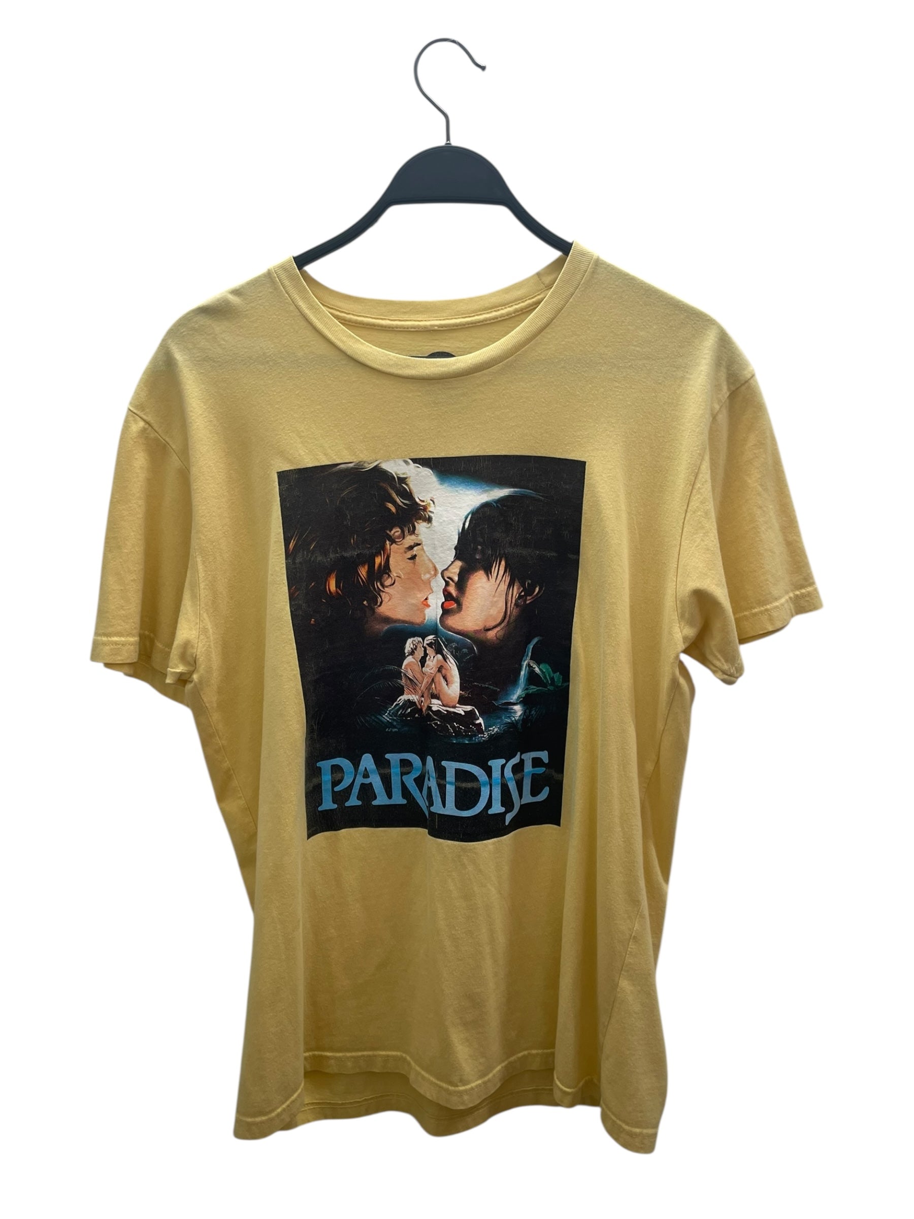 PARADISE/T-Shirt/L/Cotton/YEL/Graphic/PARADISE GRAPHIC view 1