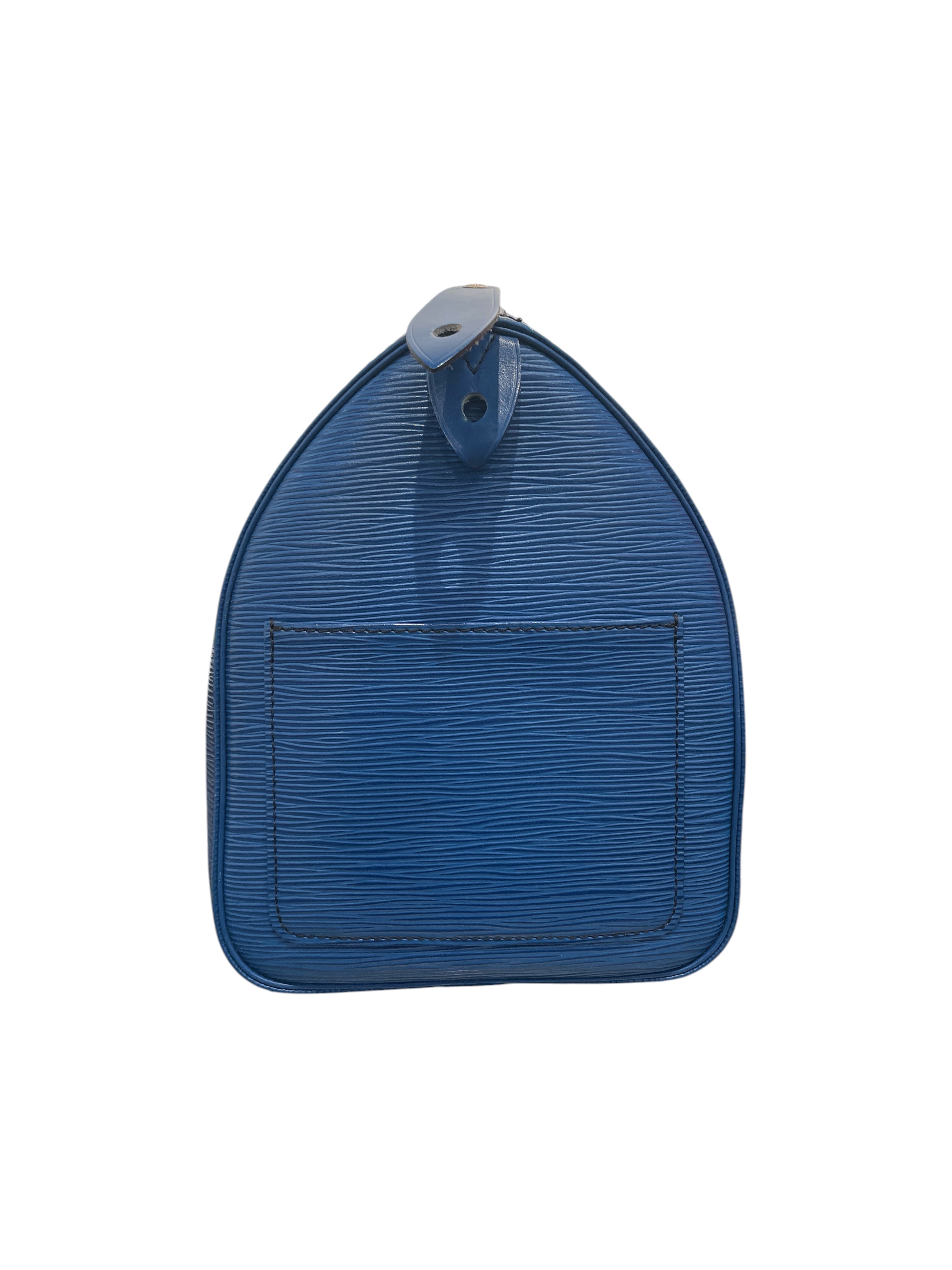 LOUIS VUITTON/Hand Bag/Leather/BLU/EPI LEATHER SPEEDY view 3
