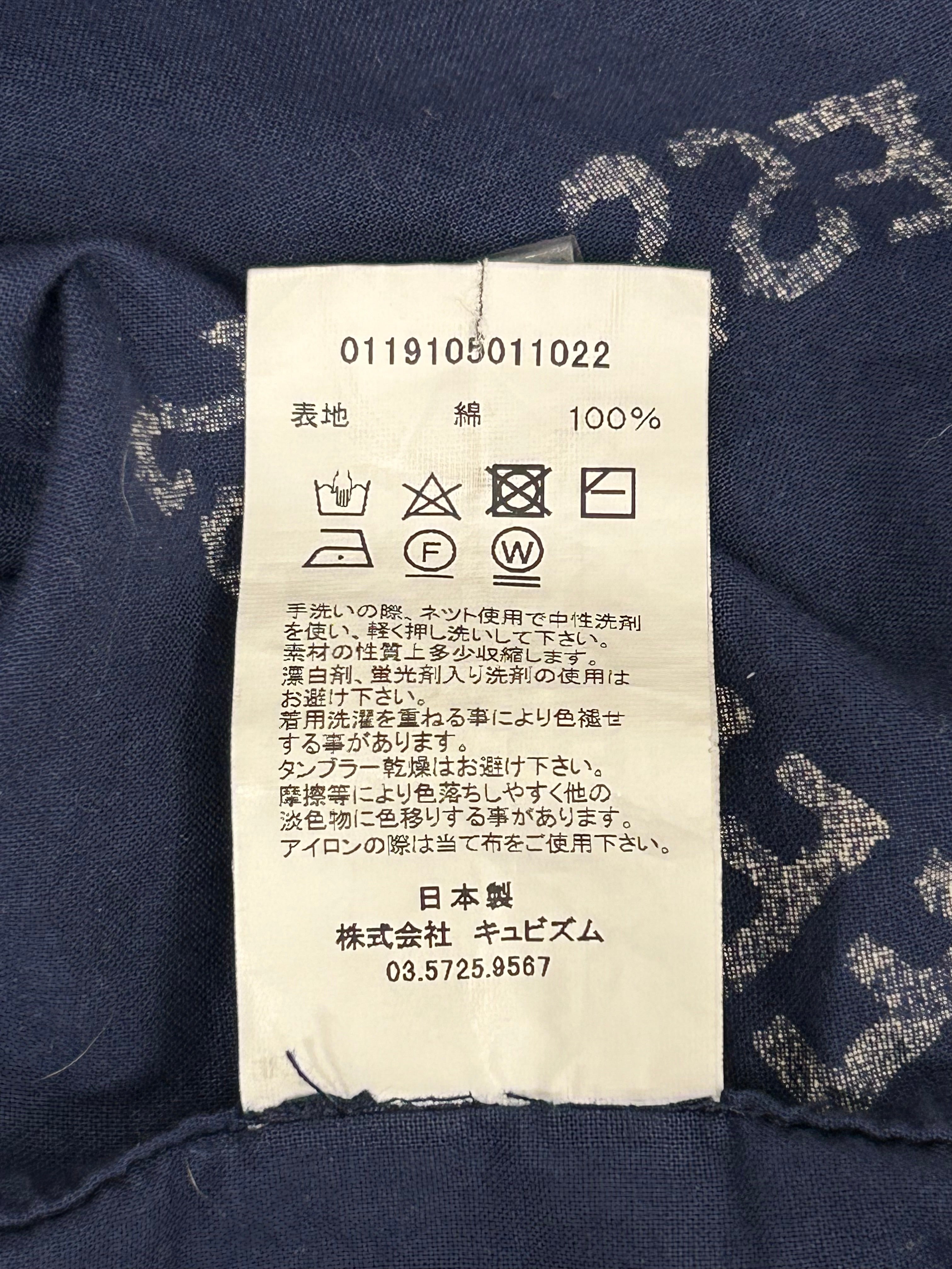 visvim/Shirt/5/Cotton/BLU/Monogram/ view 5