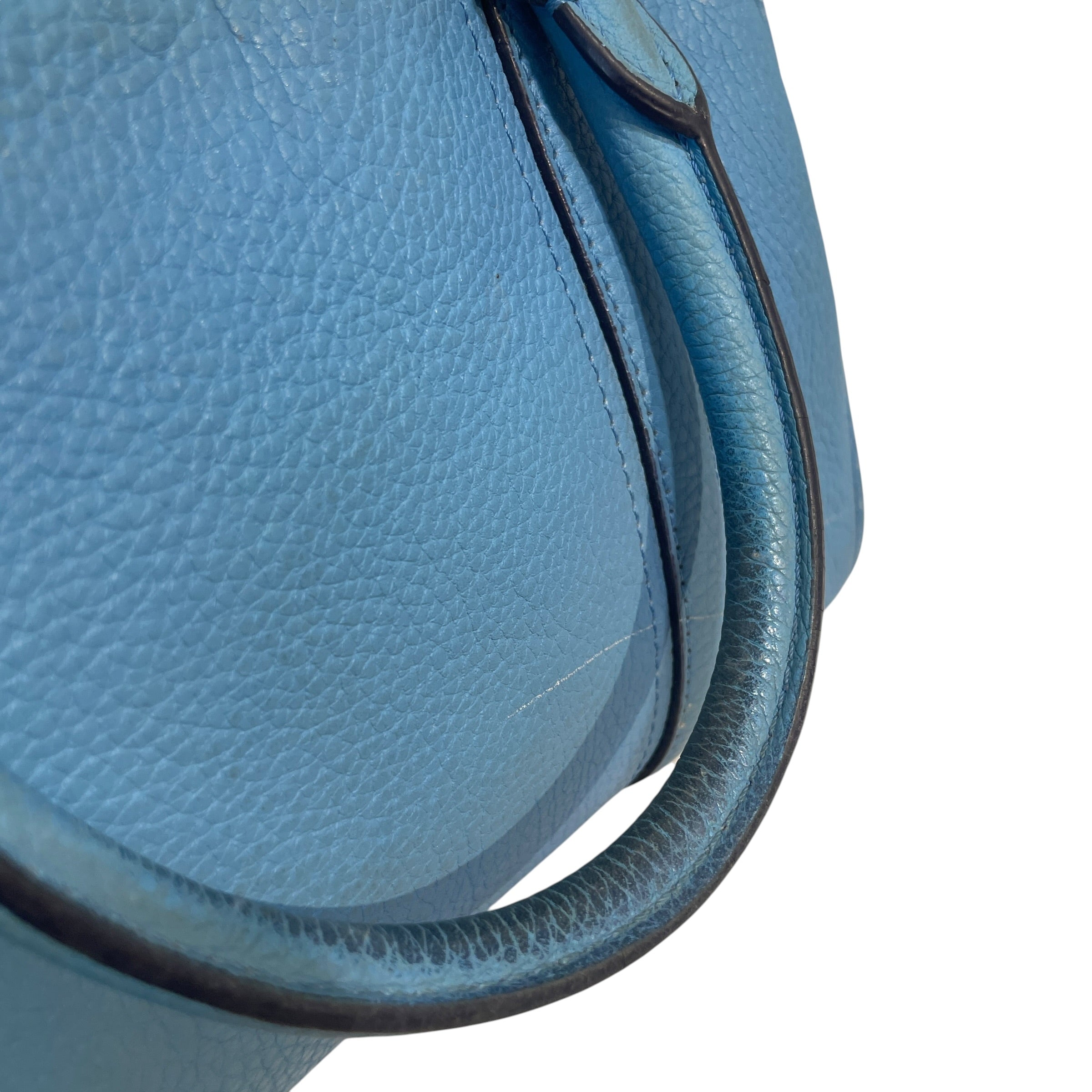 BURBERRY/Bag/Leather/NVY/Heritage Grained Leather Bag view 4