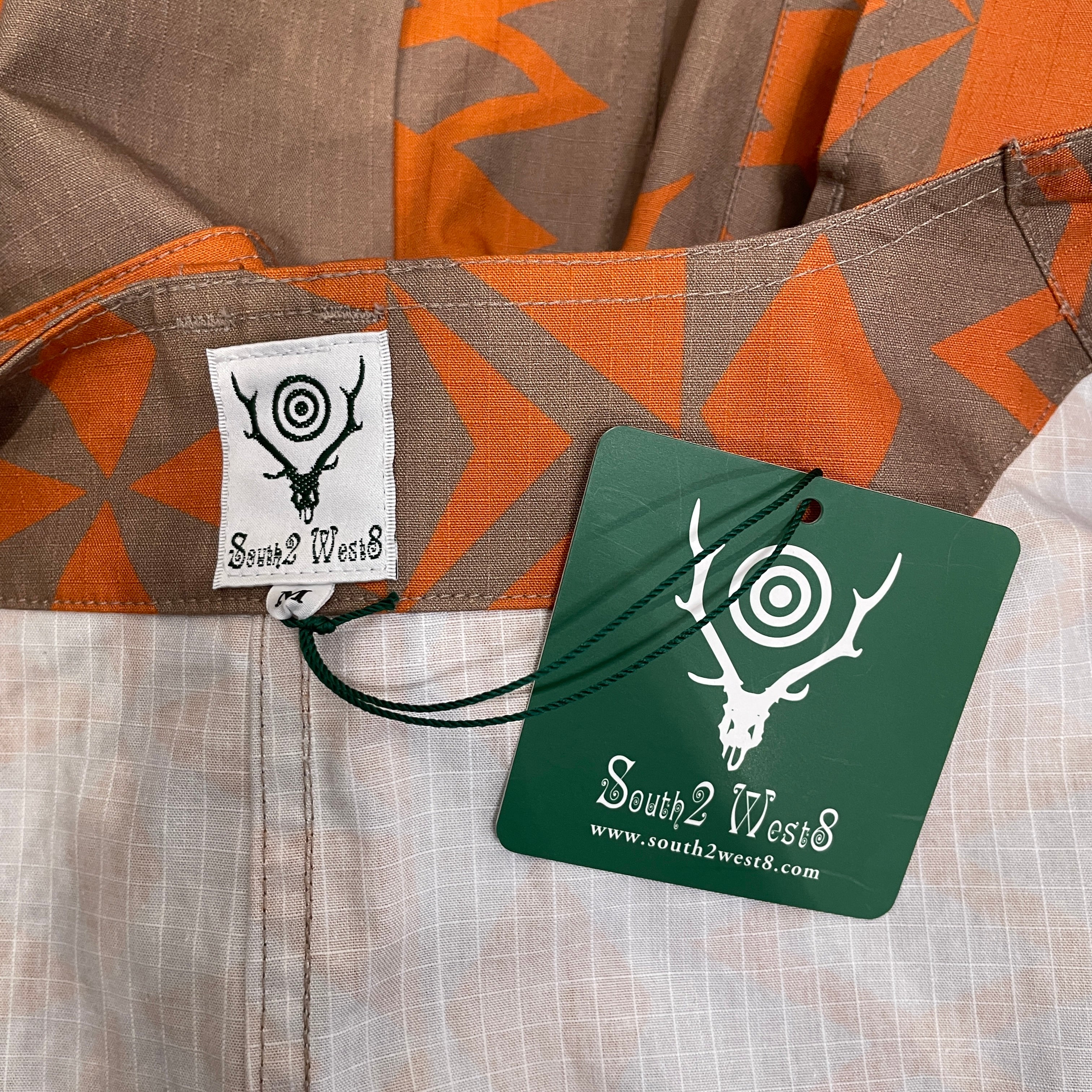 South2 West8(S2W8)/Vest/M/All Over Print/Cotton/ORN/CARGO POCKETS view 3