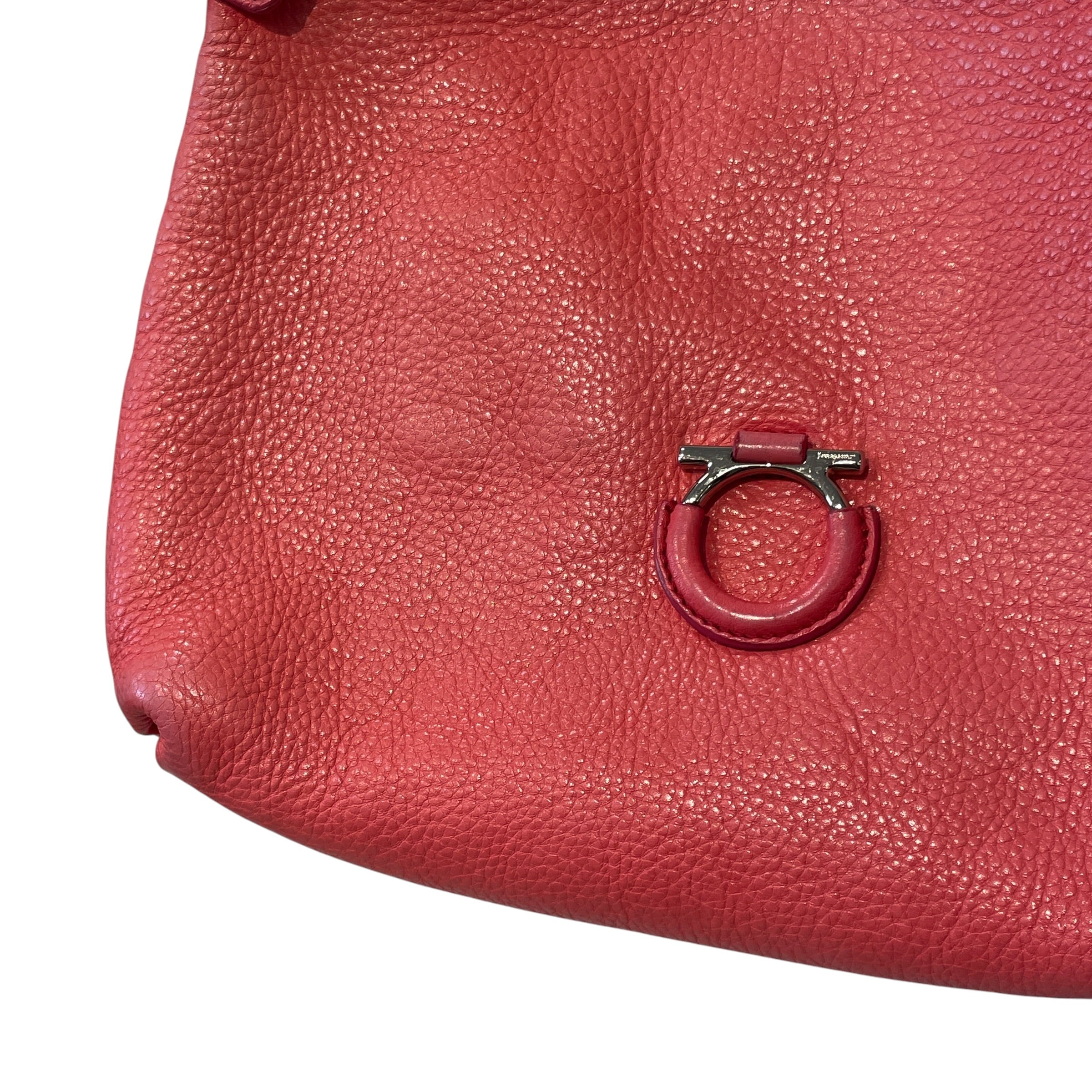 Salvatore Ferragamo/Bag/Leather/PNK/GANCINI SILVER HARDWARE view 2