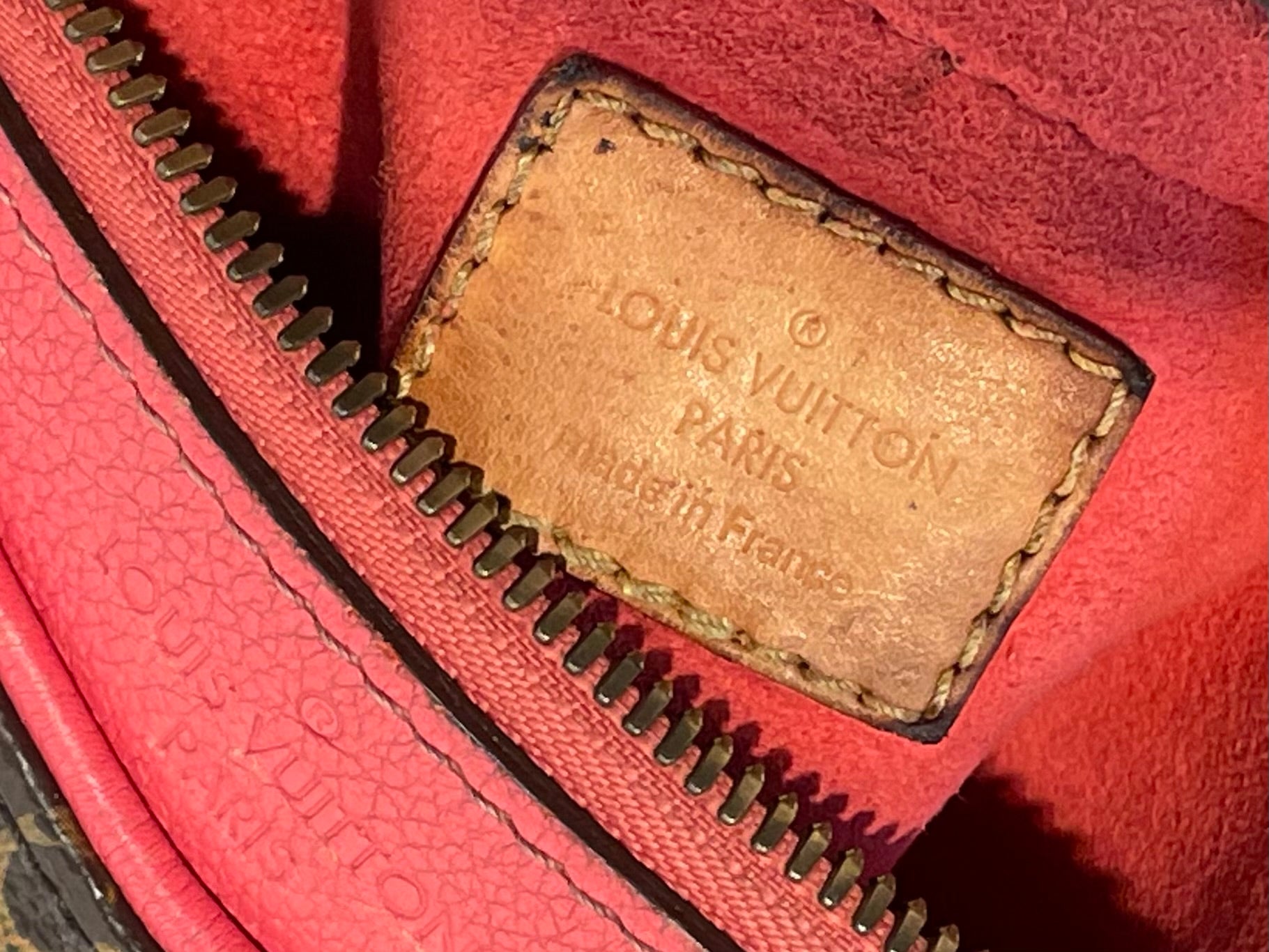 LOUIS VUITTON/Cross Body Bag/Monogram/Leather/BRW/SN4184 view 3