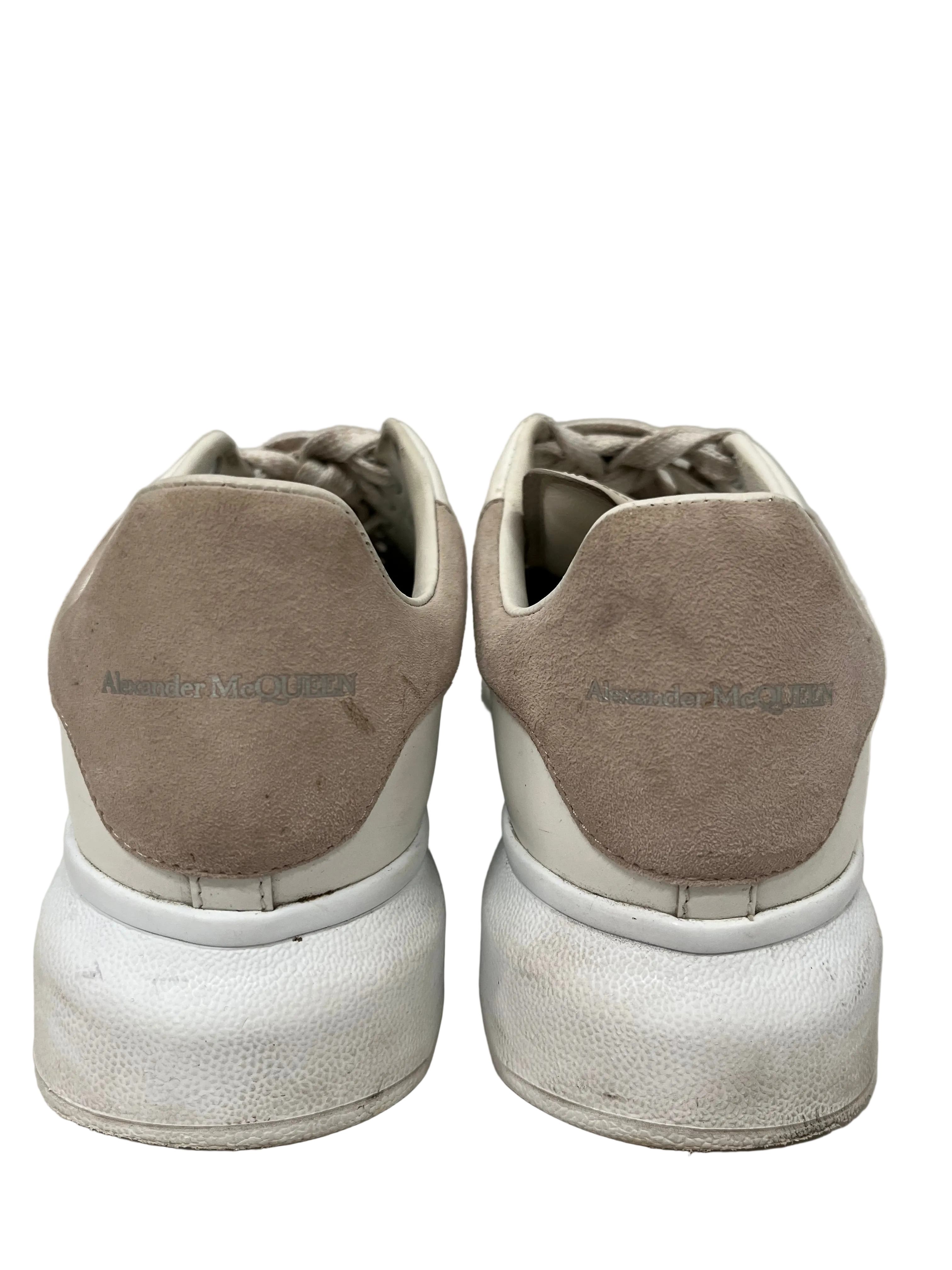 Alexander McQueen/Low-Sneakers/EU 38.5/Leather/WHT/Chunky Heel/OVERSIZED LEATHER SNEAKER view 6