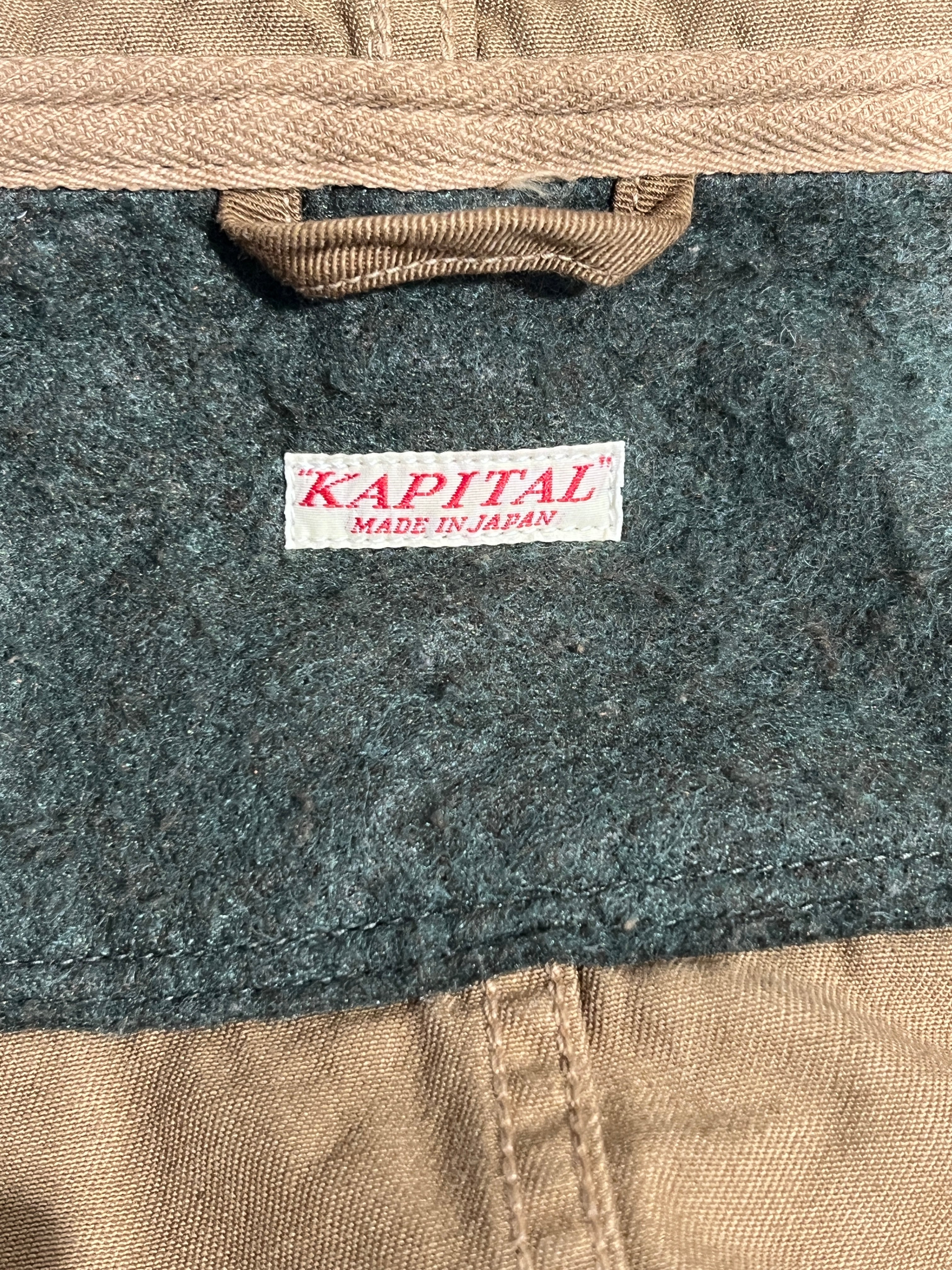KAPITAL/Duffle Coat/1/Cotton/CML/Double Breasted/ view 3