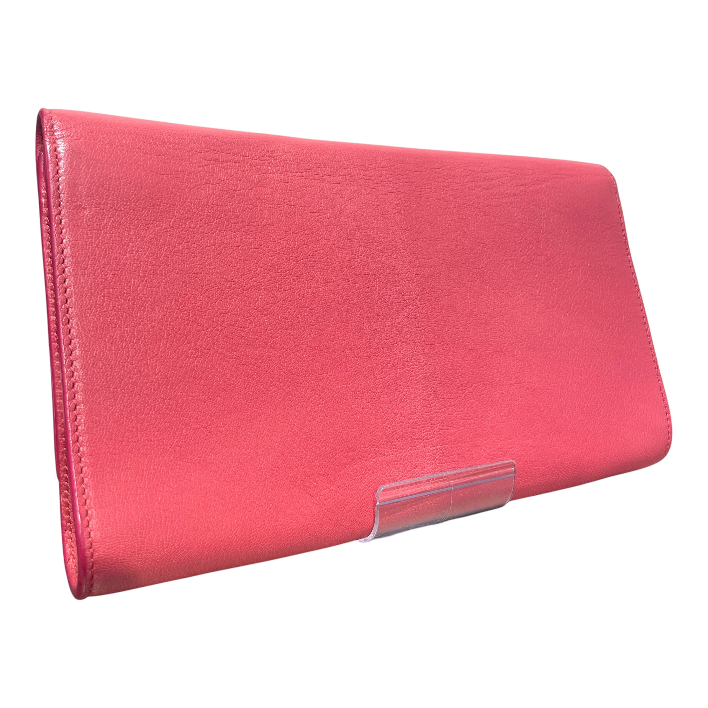 YVES SAINT LAURENT/Clutch Bag/Leather/PNK/Belle de Jour Large Clutch view 2