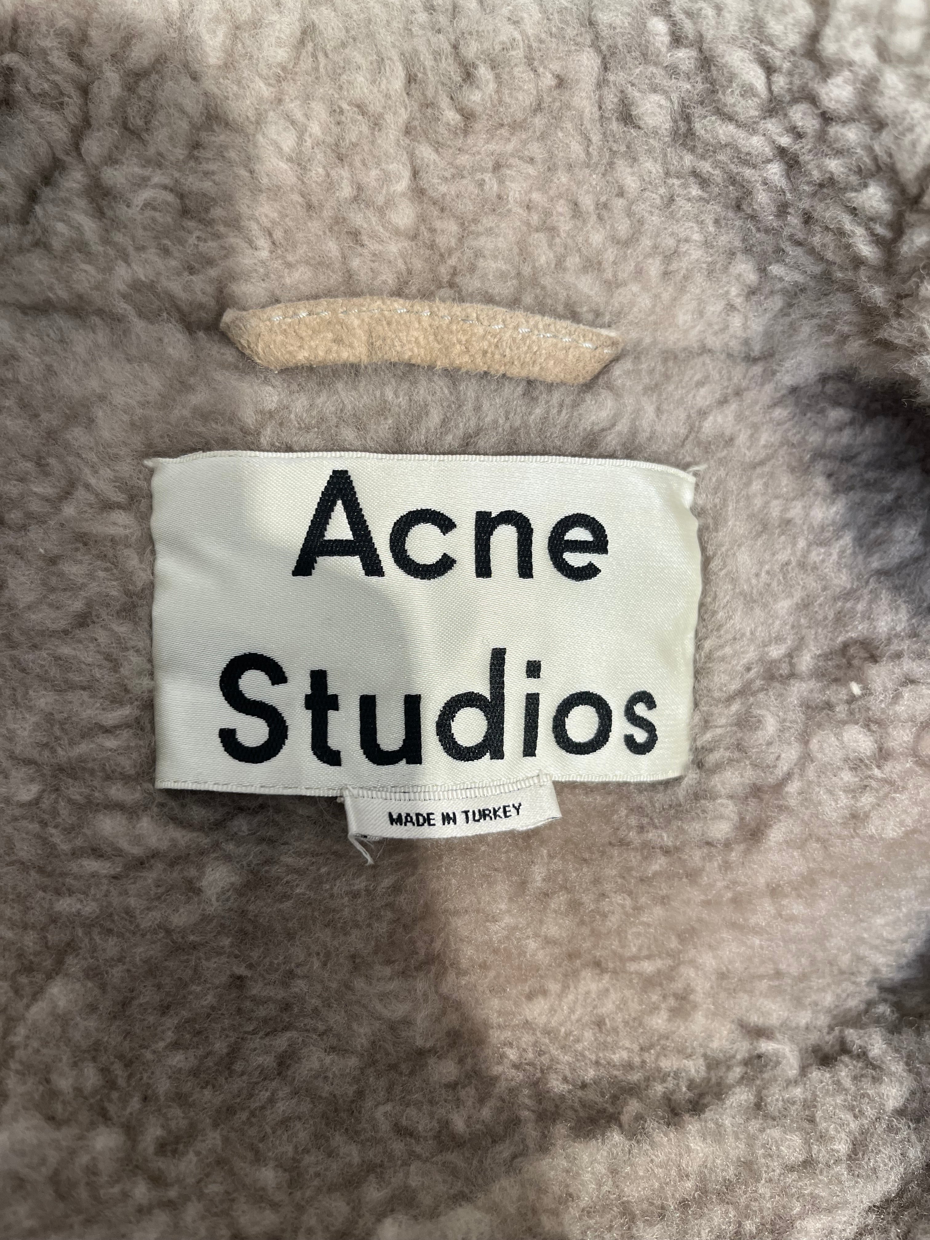 Acne Studios/Coat/34/Suede/IVR/LAMB SHEARLING MORE SHE SUE view 3