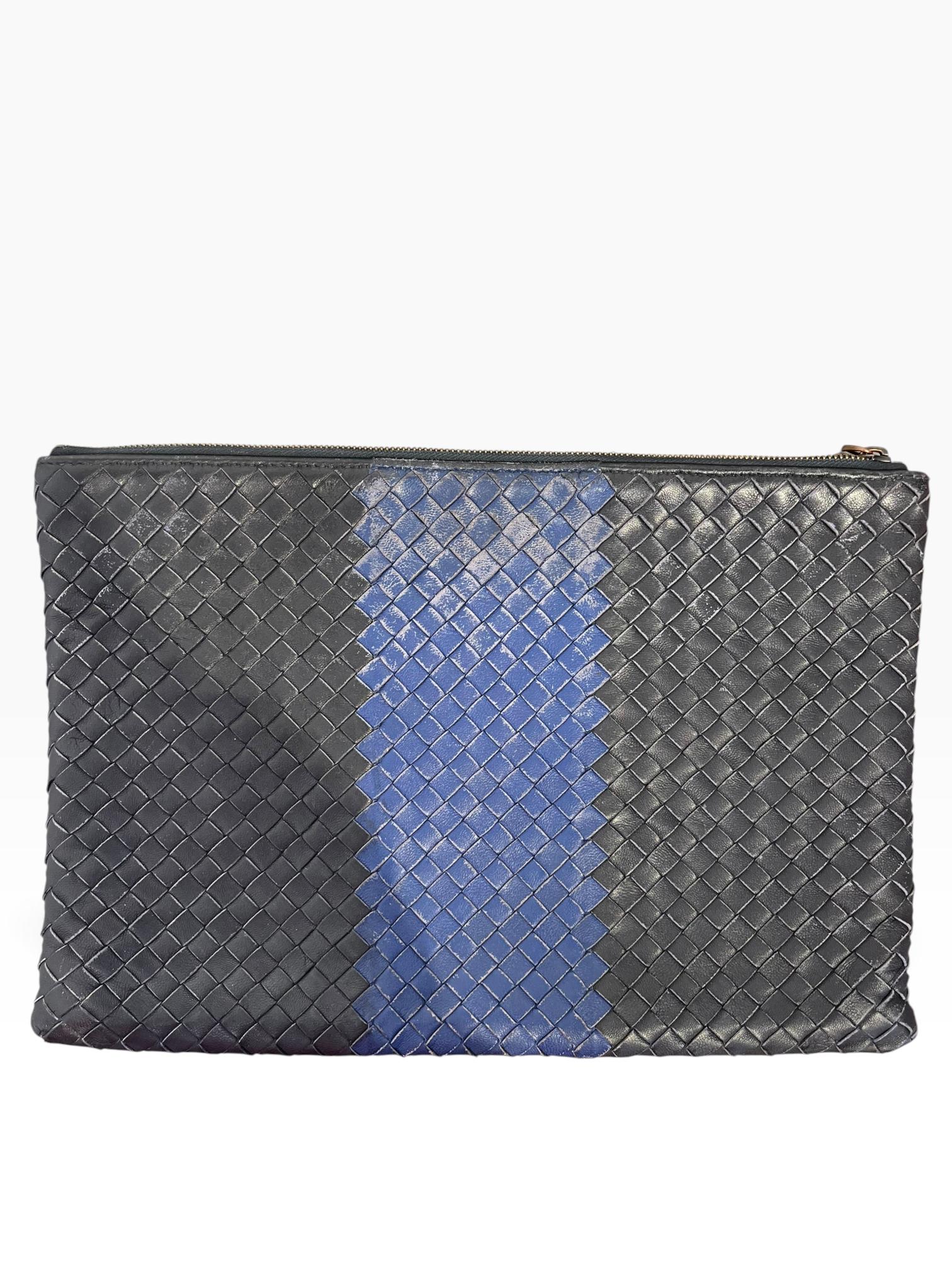 BOTTEGA VENETA/Clutch Bag/Leather/BLK/NAPPA INTRECCIATO CLUTCH view 1