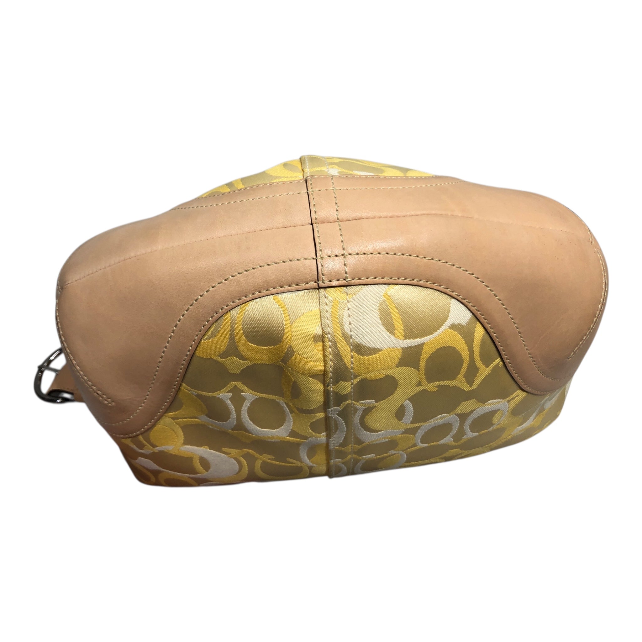COACH/Hand Bag/Monogram/Leather/YEL/Soho Optic C Handbag view 3
