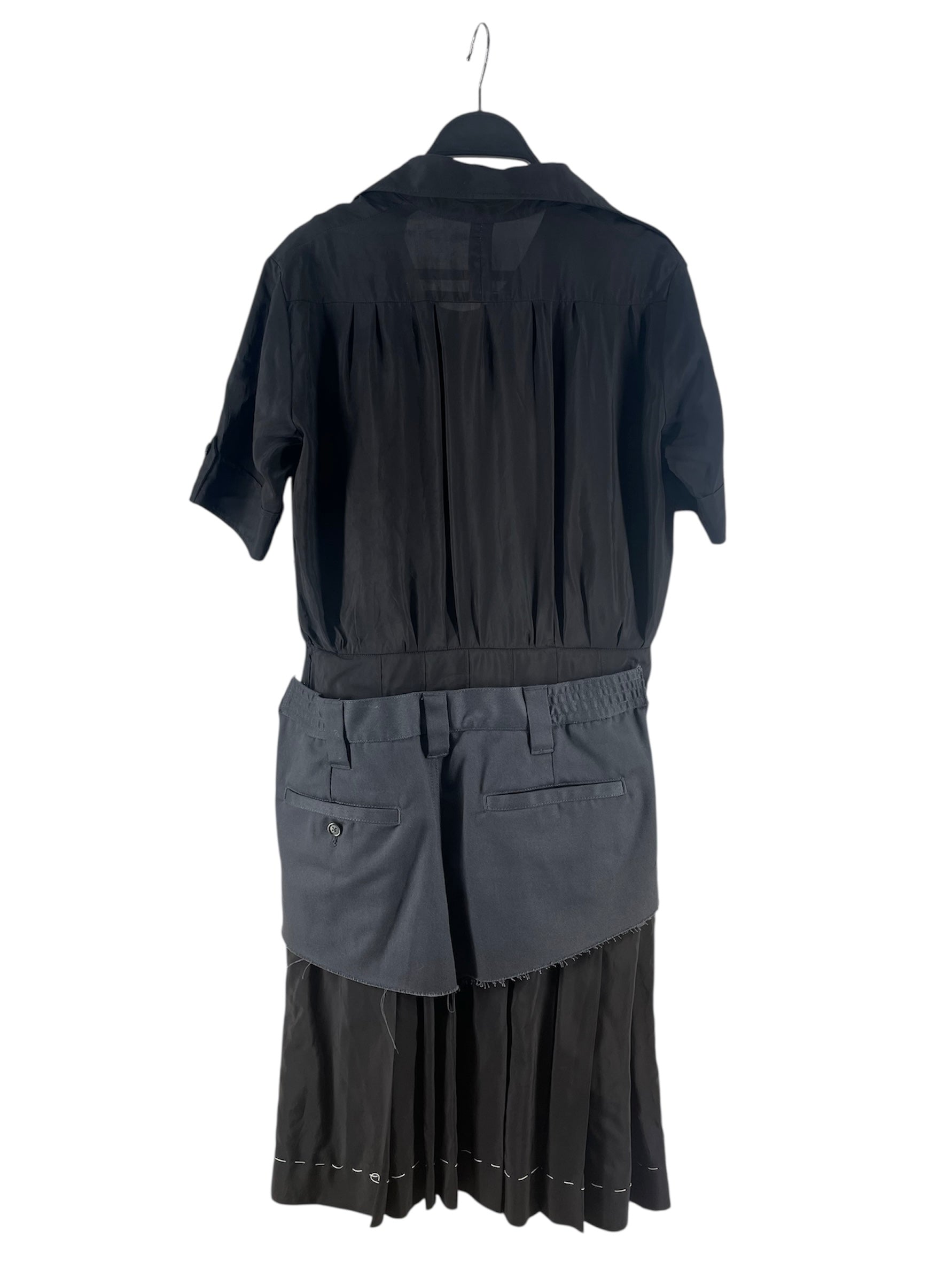 Maison Margiela/SL Dress/42/BLK/ANONYMITY OF LINING DRESS view 2