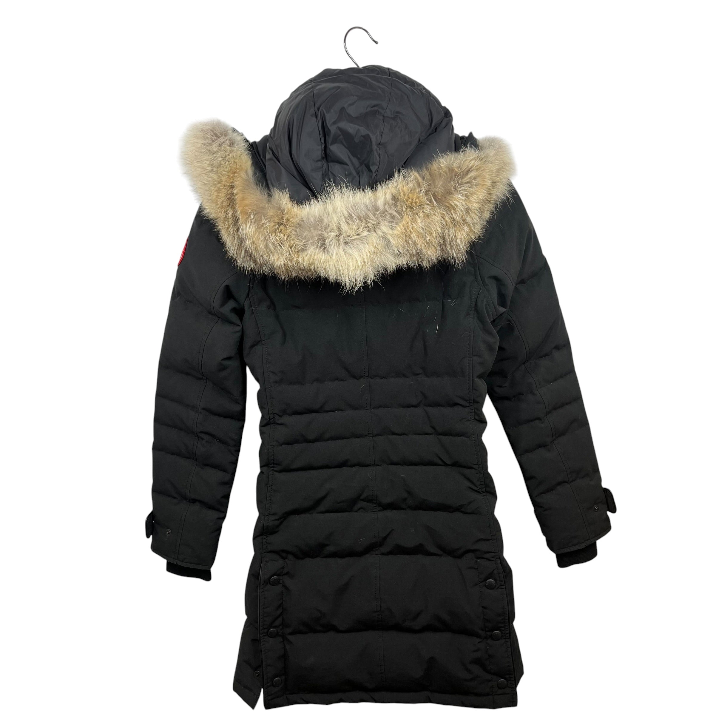 CANADA GOOSE/Puffer Jkt/XS/Polyester/BLK/FUR LINED PUFFER COAT view 2
