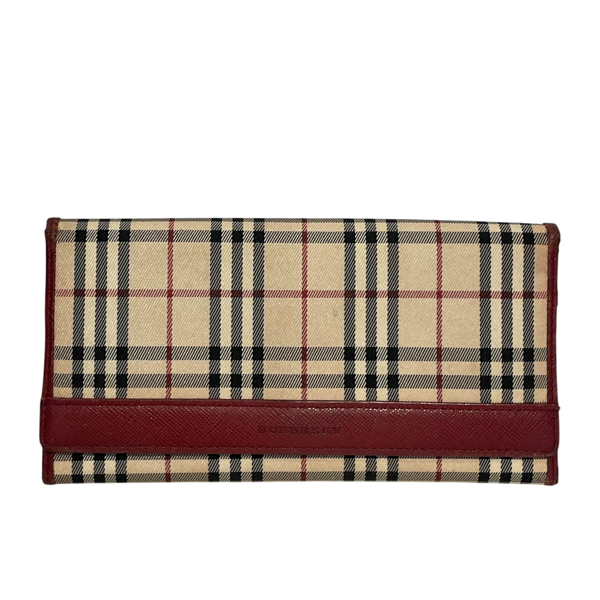 BURBERRY/Long Wallet/Plaid/BRD/L's/RB9DWQ8 view 1
