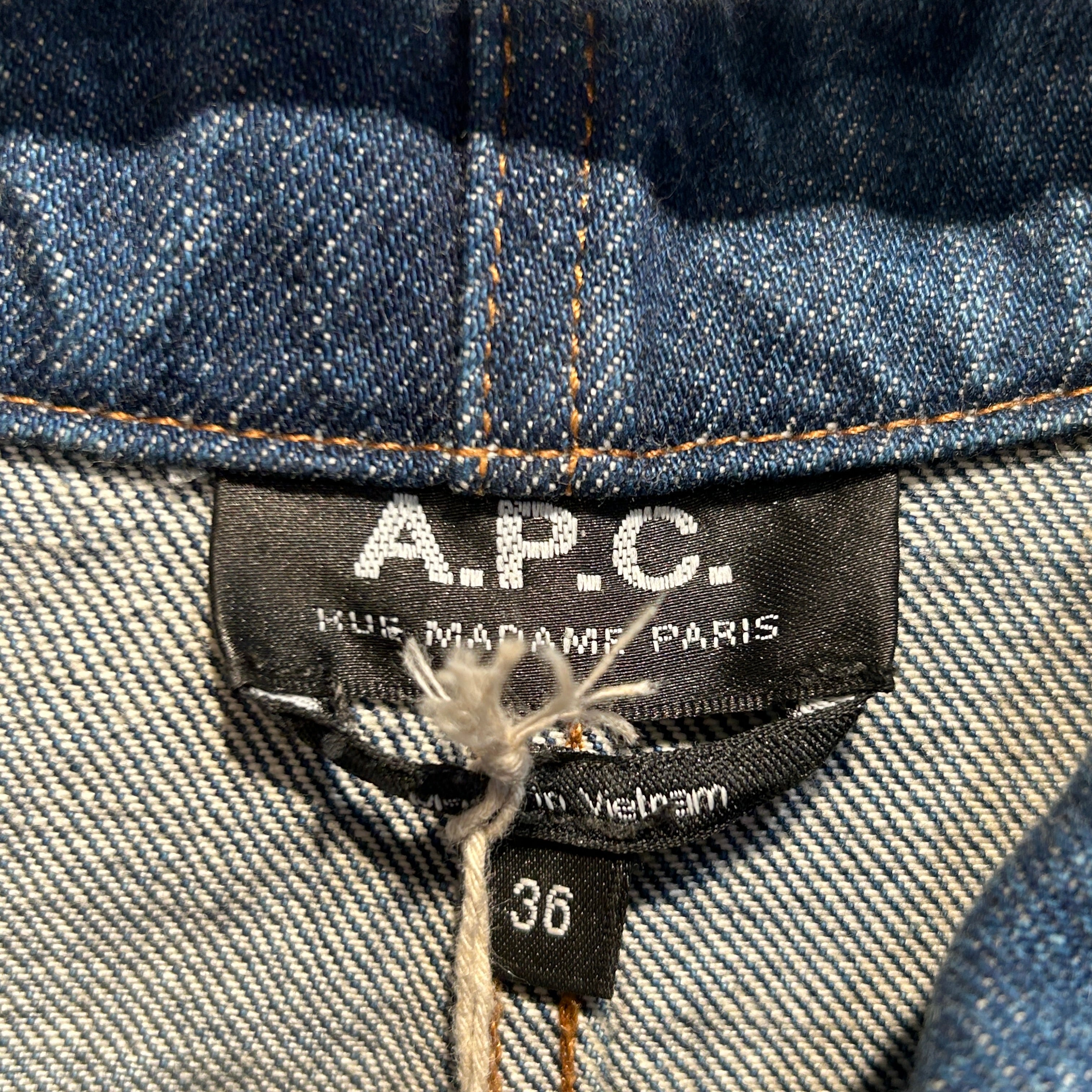A.P.C./Denim Jkt/36/Denim/BLU/3 Pocket Denim Jacket view 3