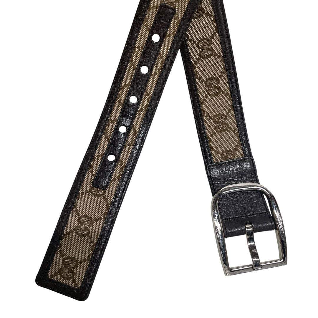 GUCCI/Belt/Monogram/Cotton/BRW/ – 2nd STREET USA