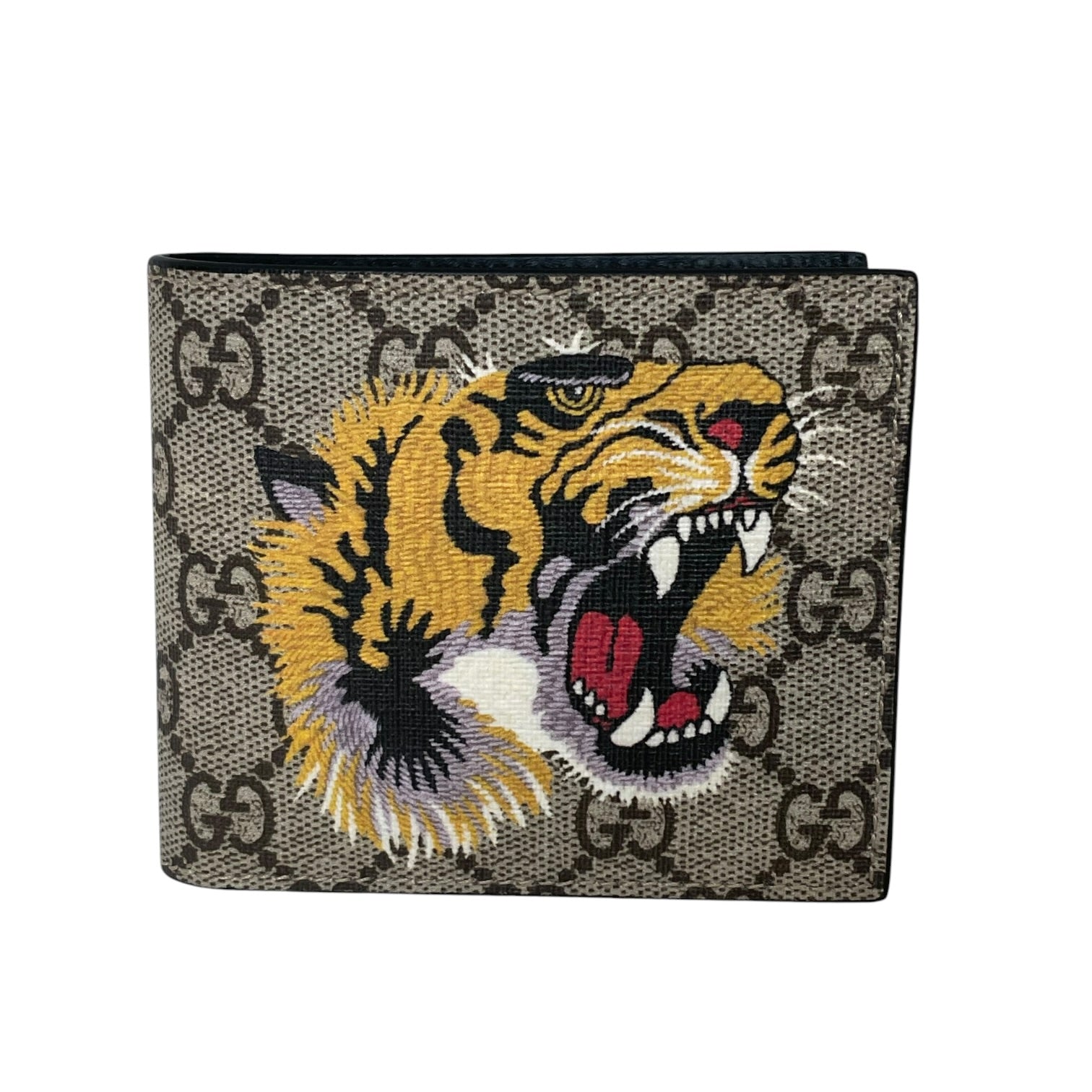 GUCCI/Long Wallet/Graphic/Leather/MLT/M's/Monogram Tiger view 1