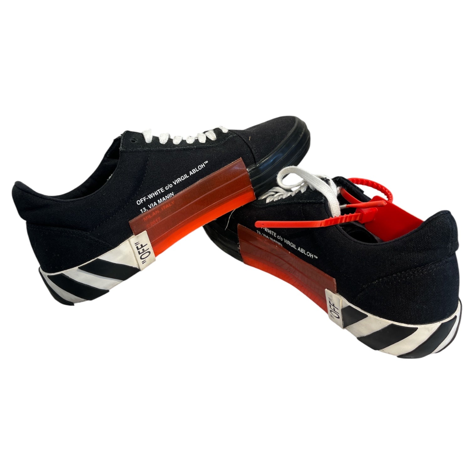 OFF-WHITE/Low-Sneakers/US 8/BLK/vulc view 5