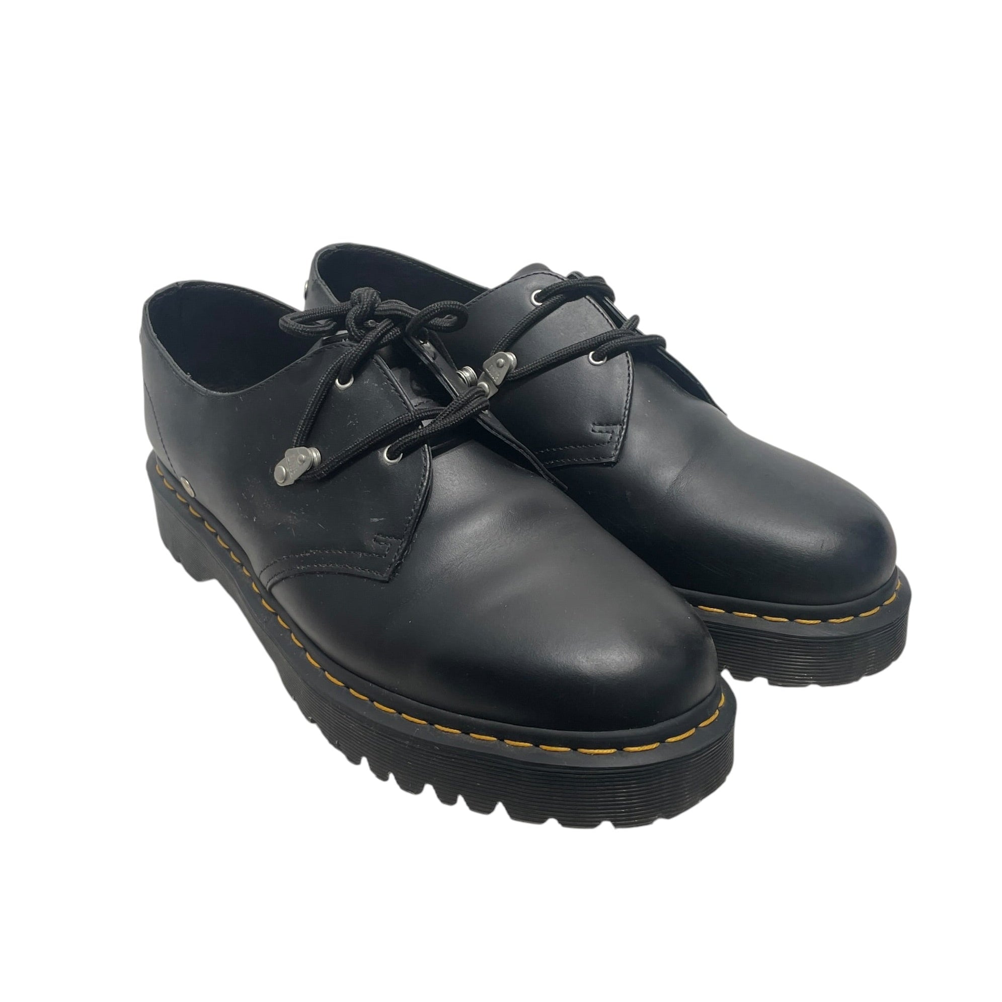 Dr.Martens/Boots/US 13/Leather/BLK/1461 bex stud oxford view 1