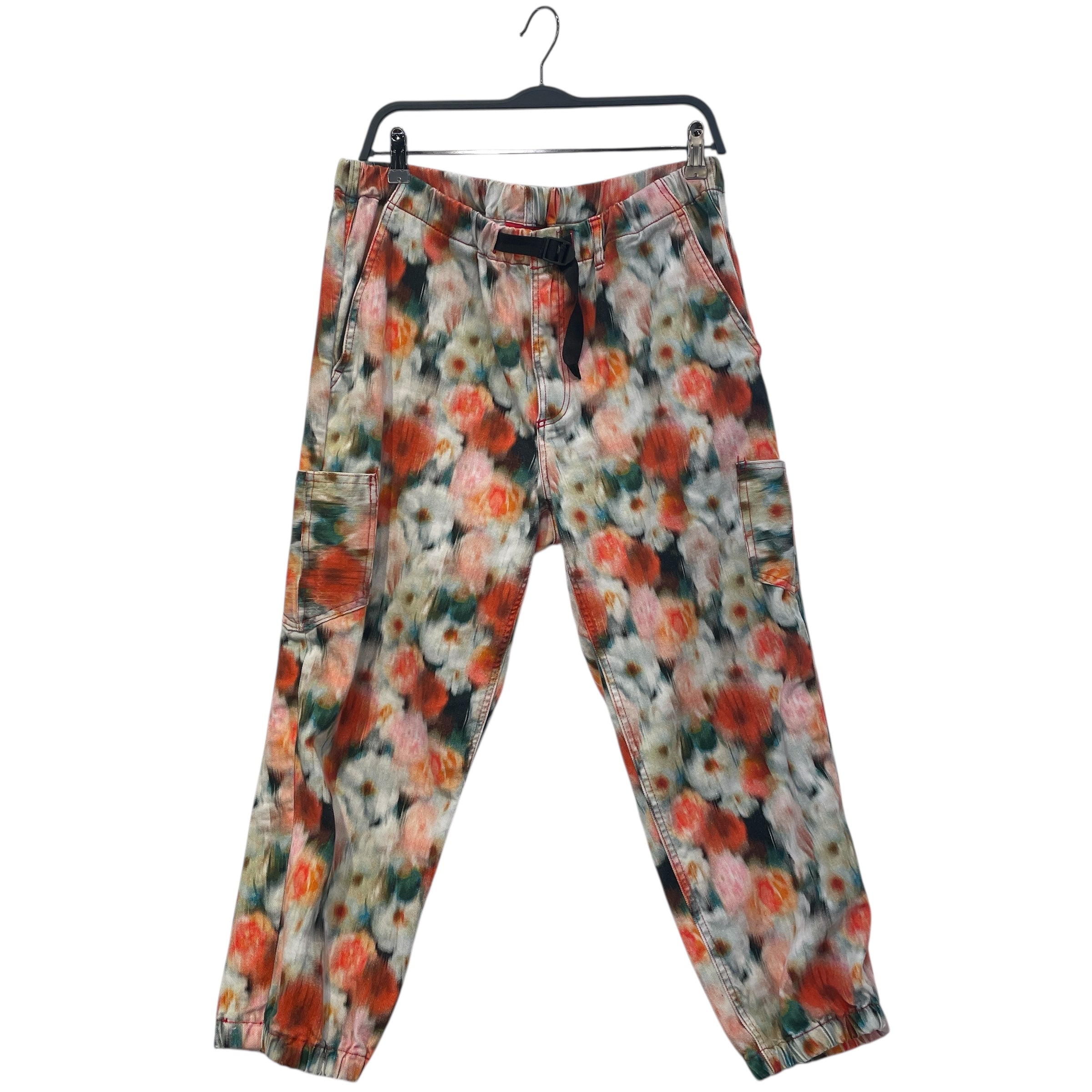 Supreme/Pants/M/Cotton/RED/Floral Pattern/Liberty Floral Belted view 1