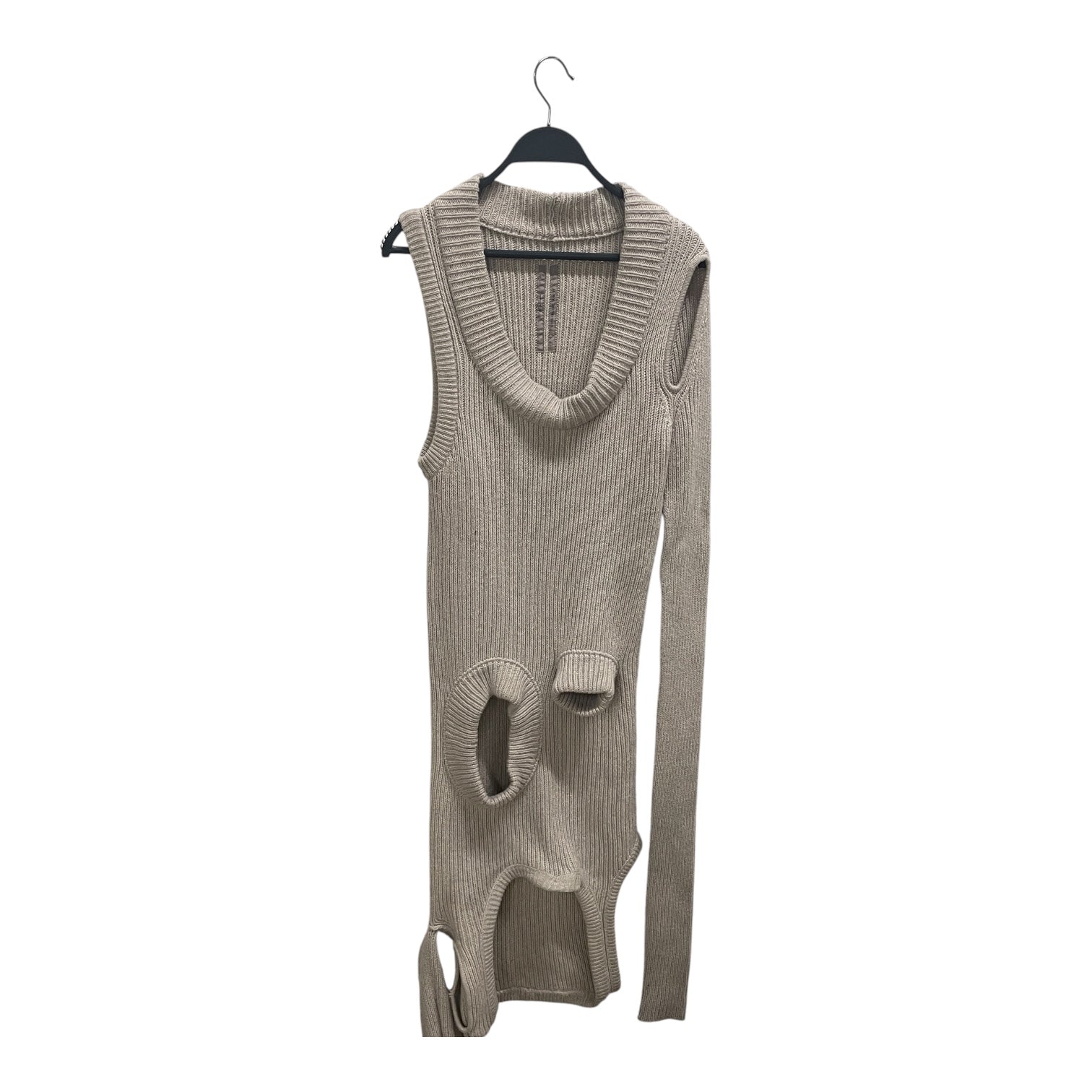 Rick Owens/Dress/XS/Wool/CRM/Maxi Length/KNIT GETHSEMANE view 1