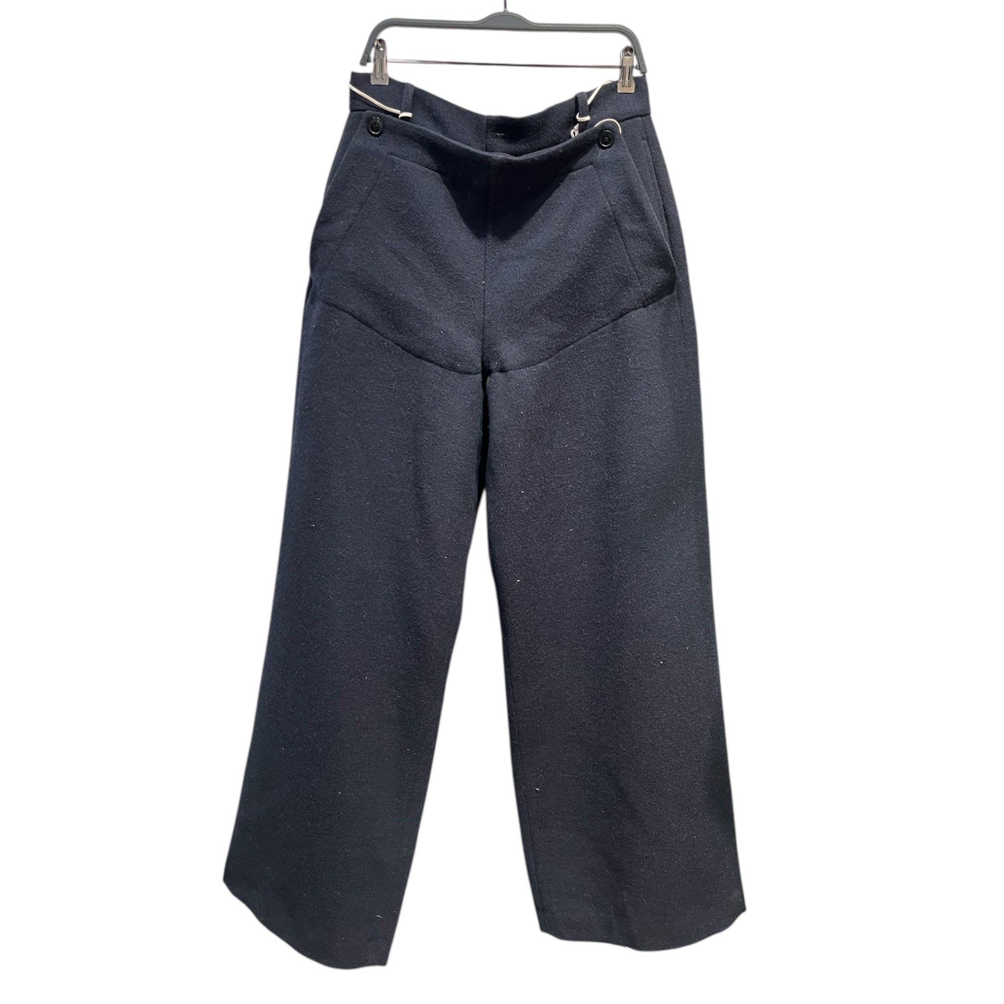DRIES VAN NOTEN/Pants/50/Wool/NVY/WOOL SAILOR PANT view 1