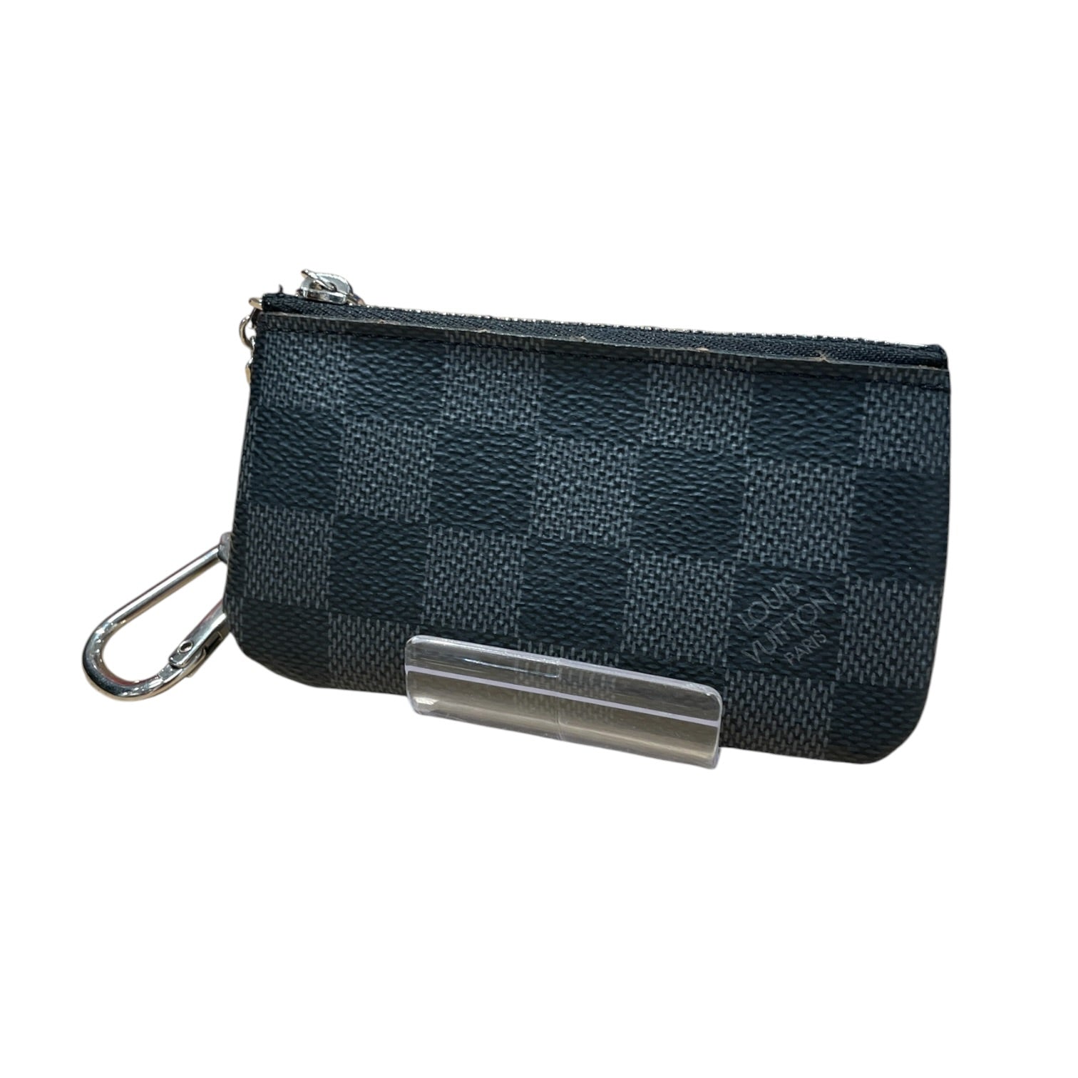 LOUIS VUITTON/Wallet/Leather/BLK/M's/Damier Graphite Coin Wallet view 2