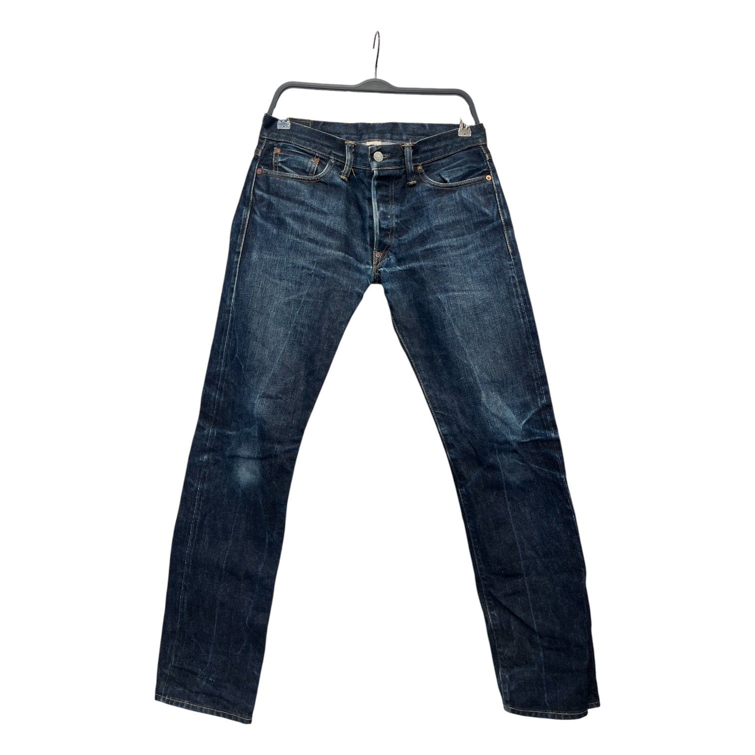 RRL/Skinny Pants/32/Denim/NVY/30x30 selvedge denim view 1