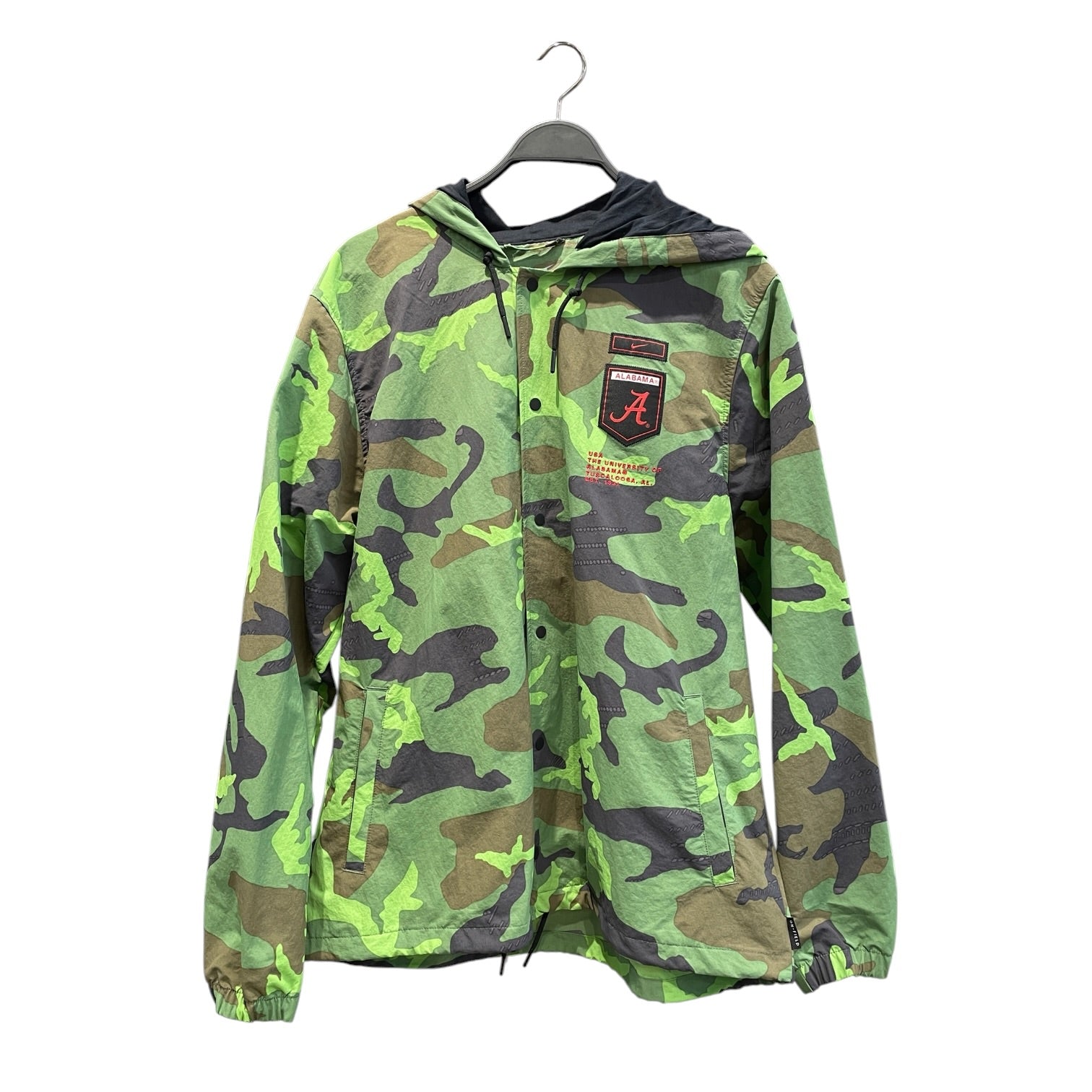 NIKE/Windbreaker/XL/Nylon/GRN/Camouflage/ view 1