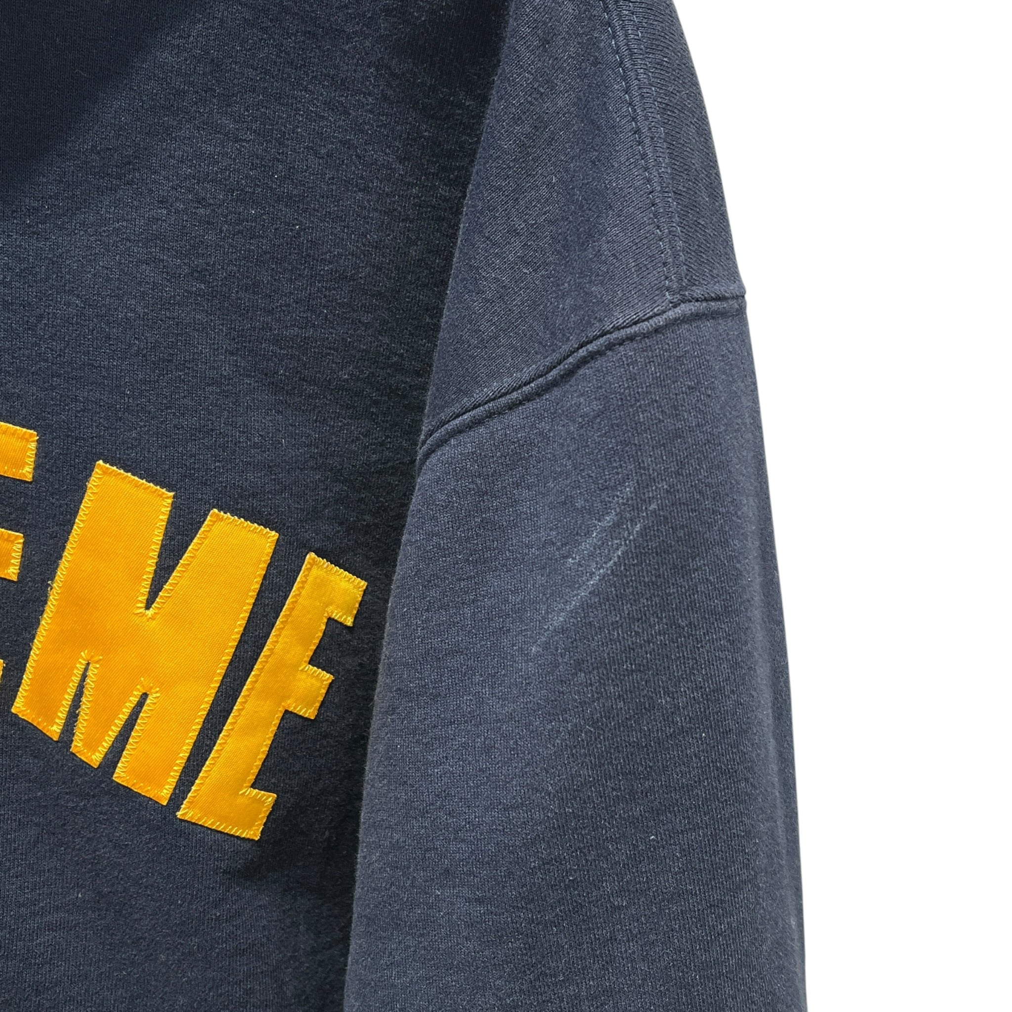 Supreme/Sweater/L/Cotton/BLU/yellow arch logo view 4