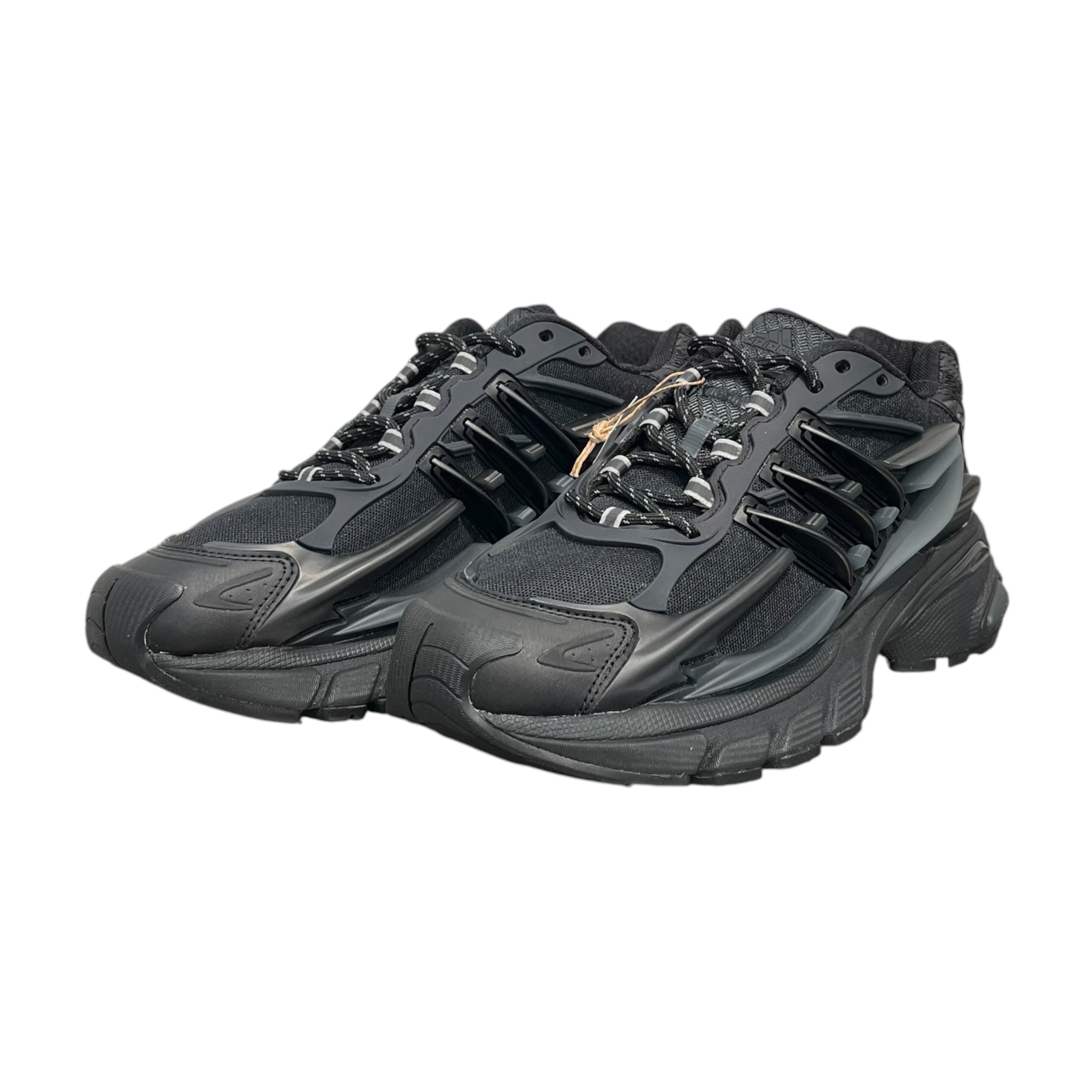 PHARRELL WILLIAMS/adidas/Low-Sneakers/US 11.5/BLK/JELLYFISH ALL BLACK view 4