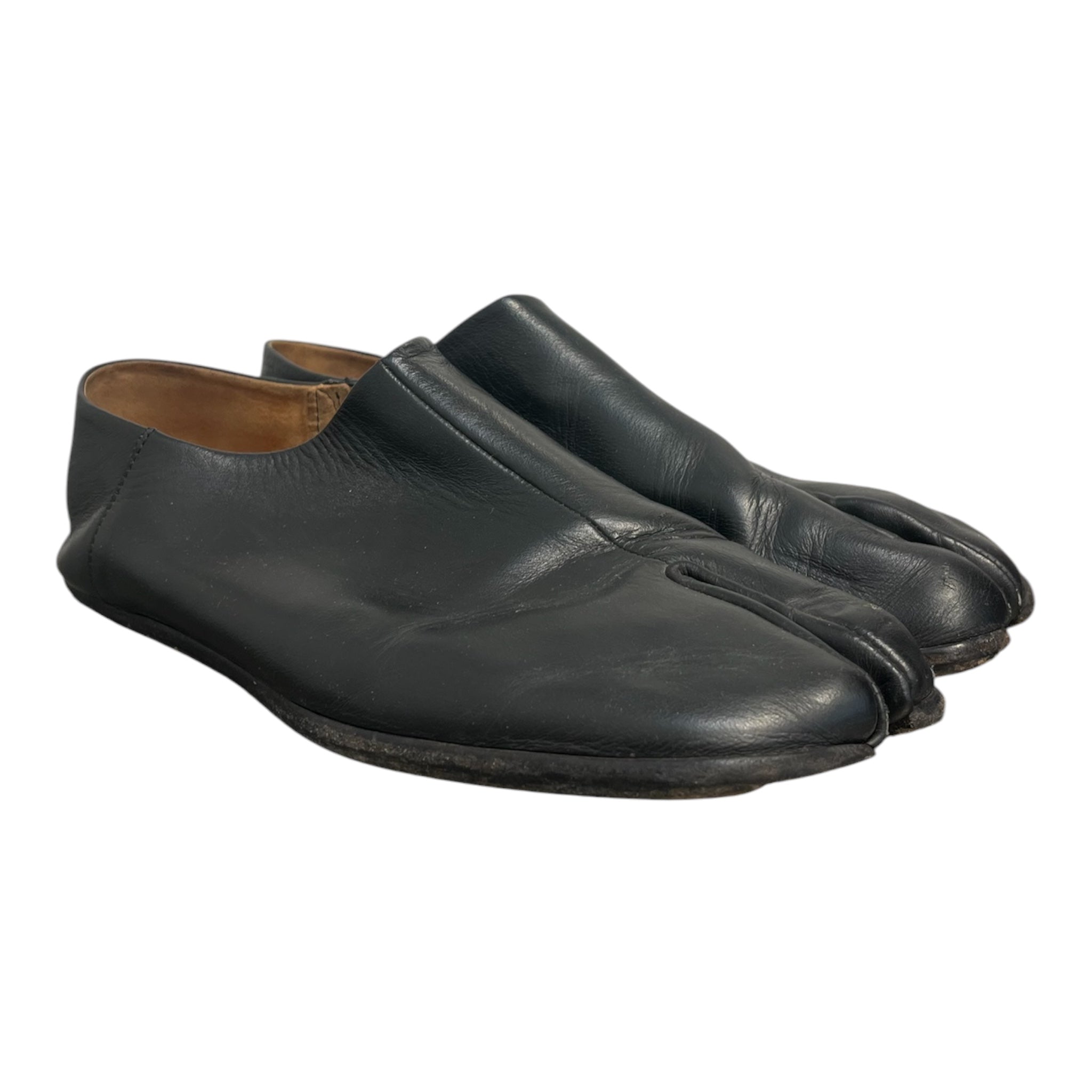 Maison Margiela/Dress Shoes/EU 44/Leather/BLK/BLACK TABI BABOUCHE view 1