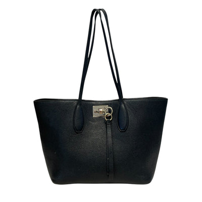 Salvatore Ferragamo/Hand Bag/Leather/BLK/