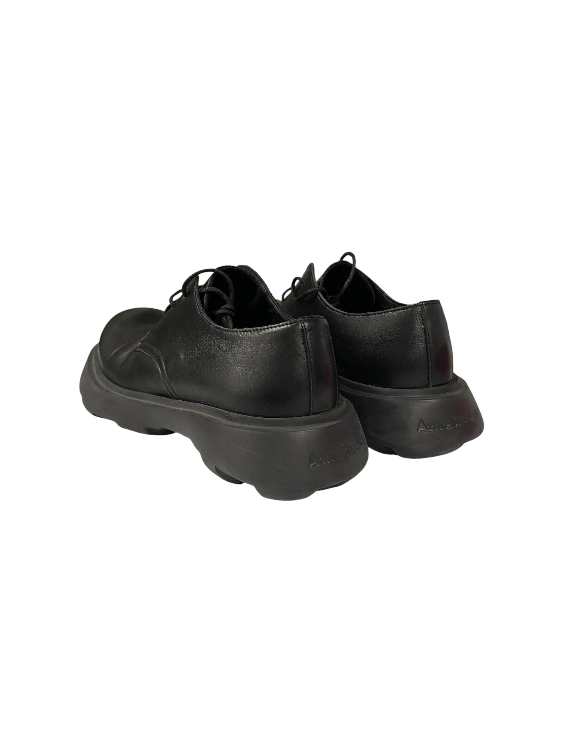 Acne Studios/Shoes/US 6/Leather/BLK/236AD0686/LEATHER DERBY SHOES view 2