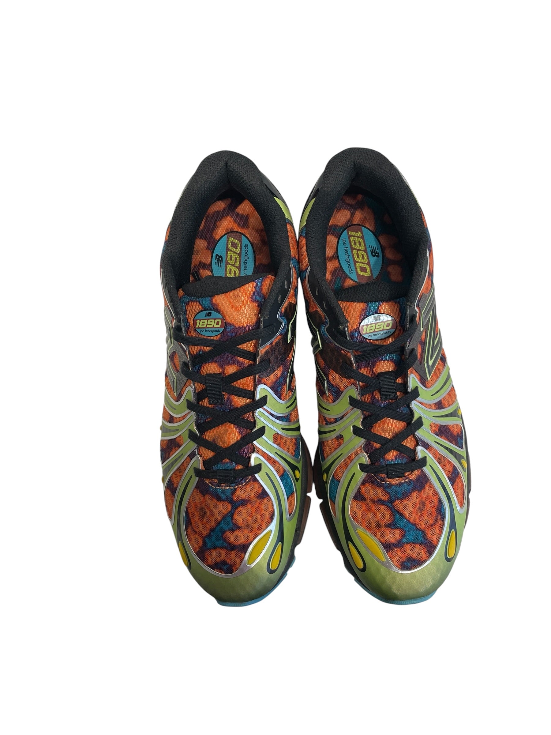 NEW BALANCE/Low-Sneakers/US 10.5/All Over Print/Nylon/MLT/CUT THE CHECK view 4