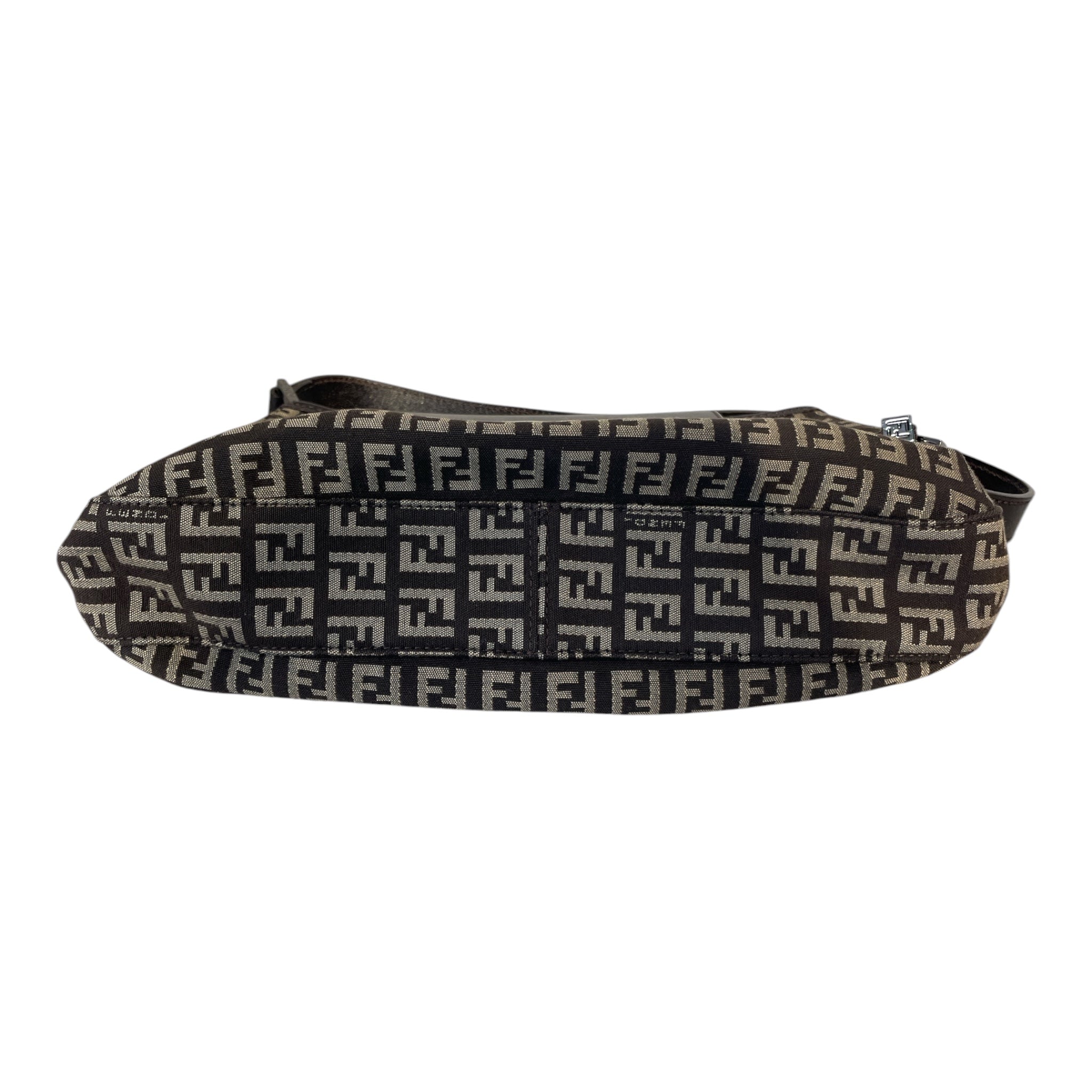 FENDI/Bag/Monogram/Cotton/BRW/ZUCCHINO DRAWSTRING view 3