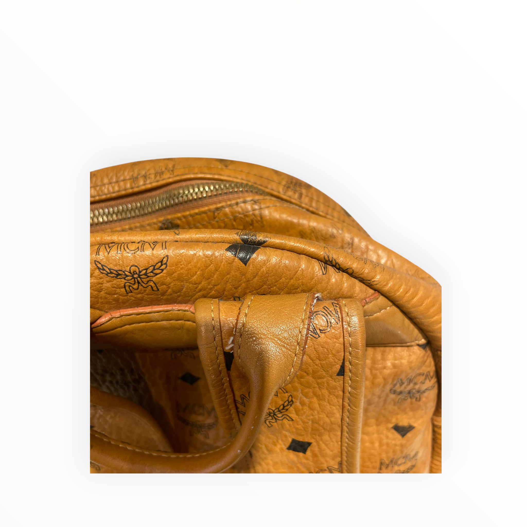 MCM/Backpack/Monogram/Leather/CML/Visetos Monogram Backpack view 10