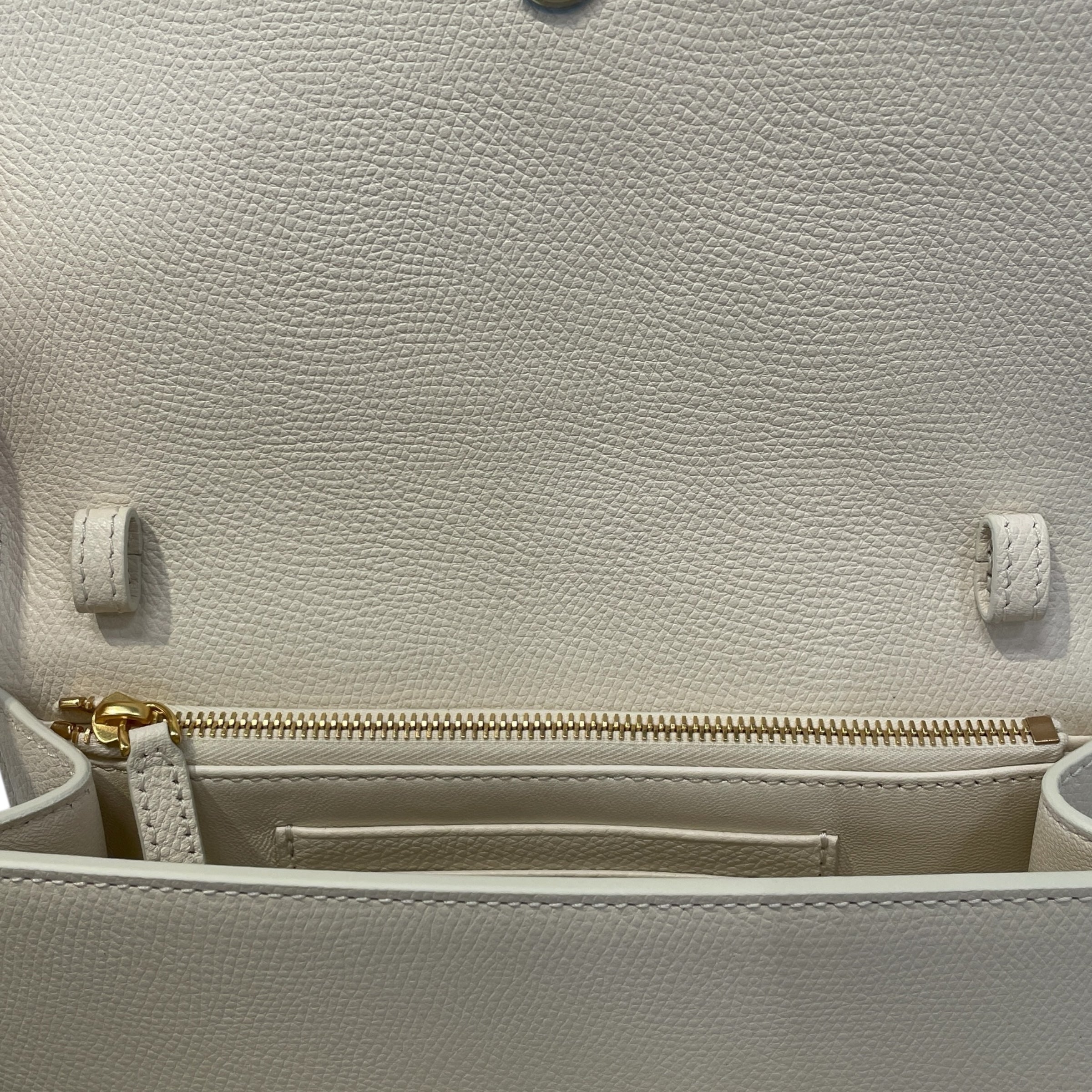 VALENTINO/Cross Body Bag/Leather/WHT/Vlogo Signature view 7