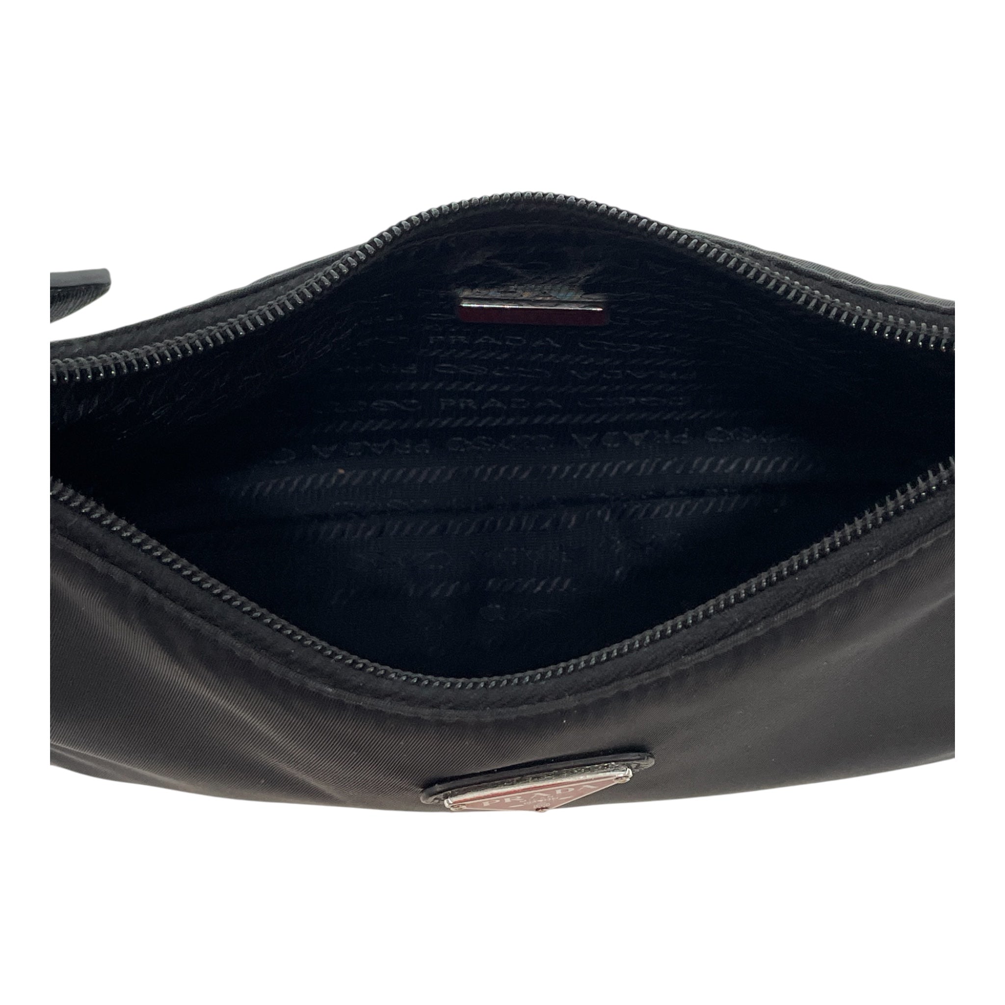 PRADA/Hand Bag/Nylon/BLK/RE-EDITION 2000 view 6