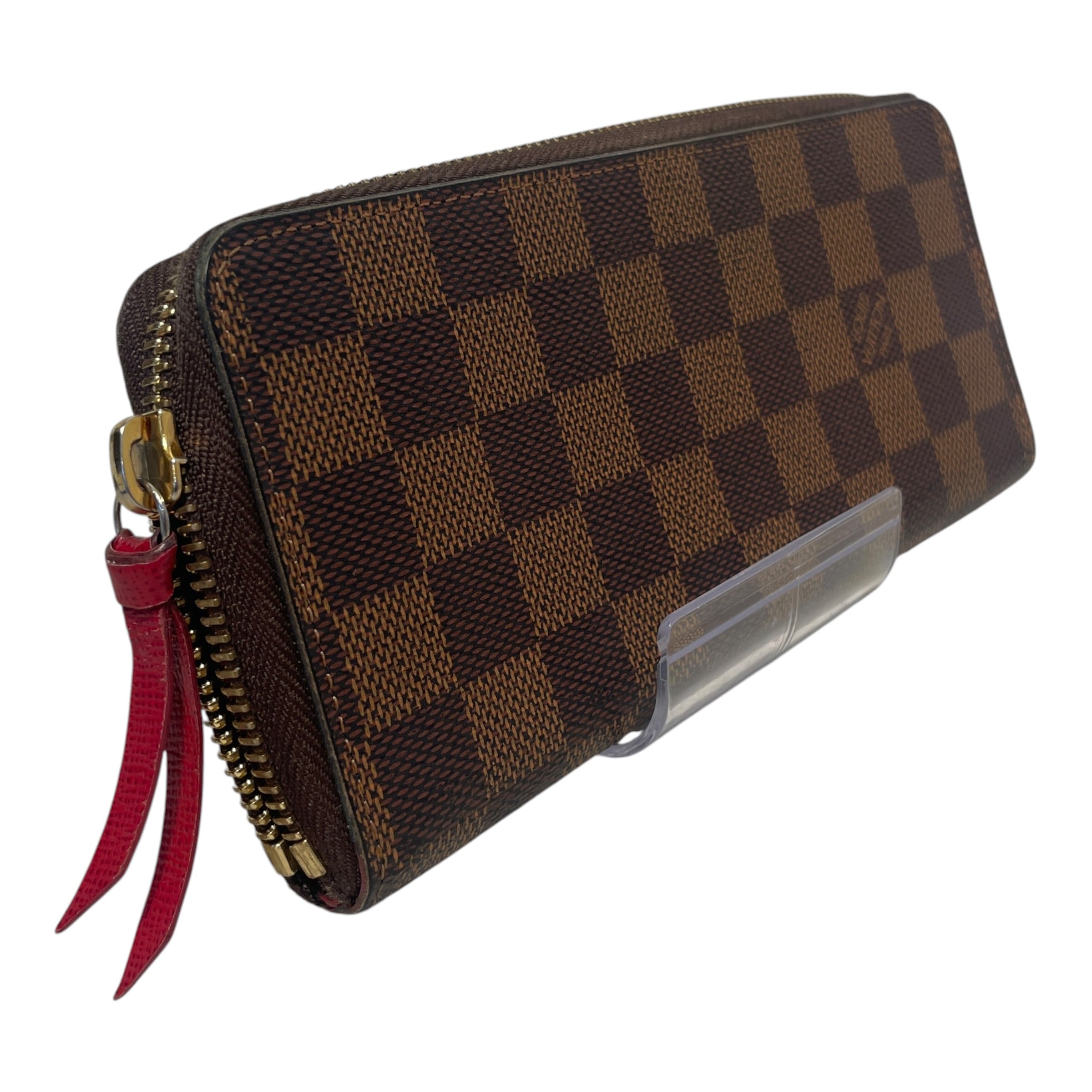 LOUIS VUITTON/Long Wallet/Monogram/Leather/BRW/L's/Clemence Zippy Wallet view 2
