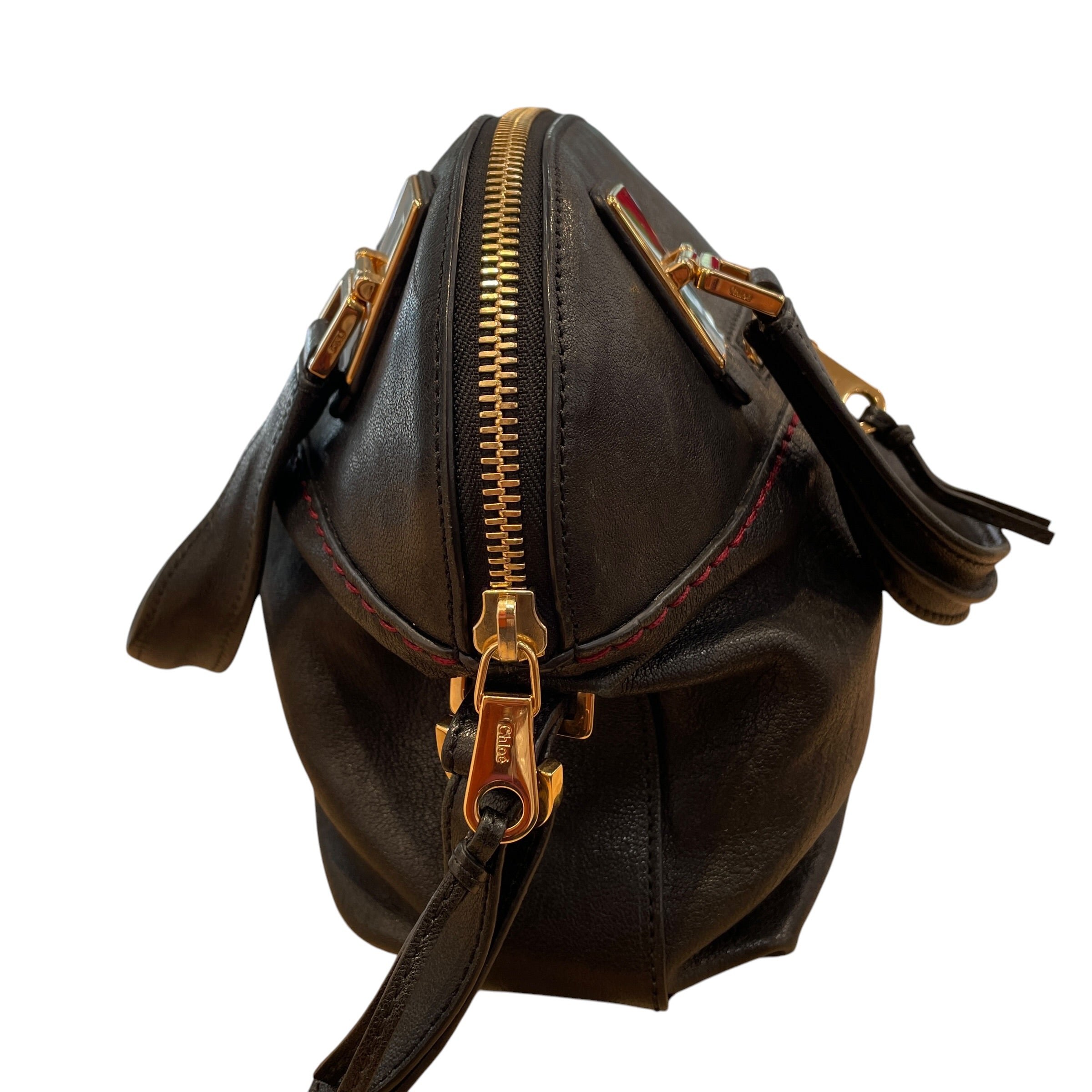 Chloe/Hand Bag/Black/Leather/ view 4
