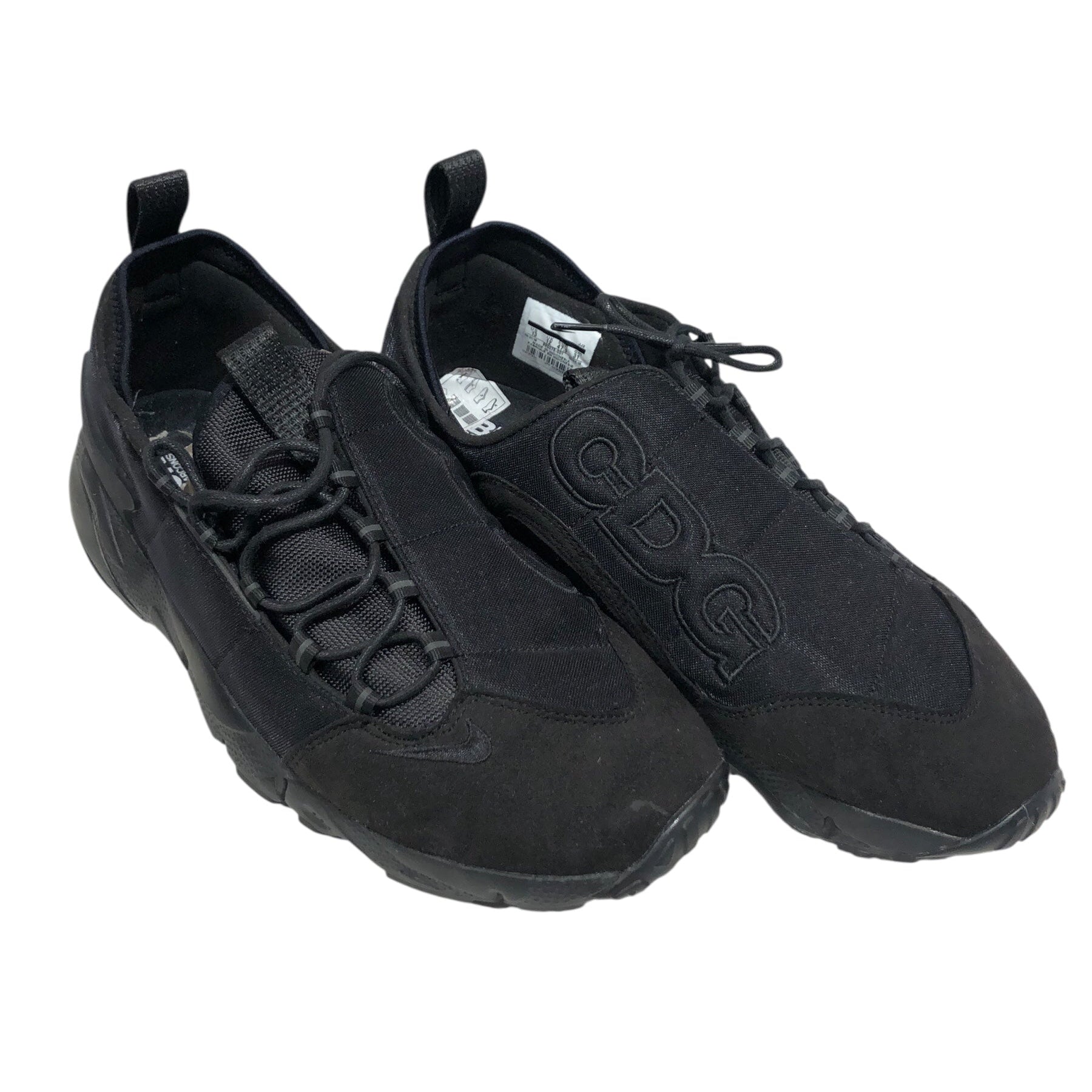 NIKE/COMME des GARCONS/AIR FOOTSCAPE NM /Low-Sneakers/US 13/Nylon/BLK/BV0075-001 view 1