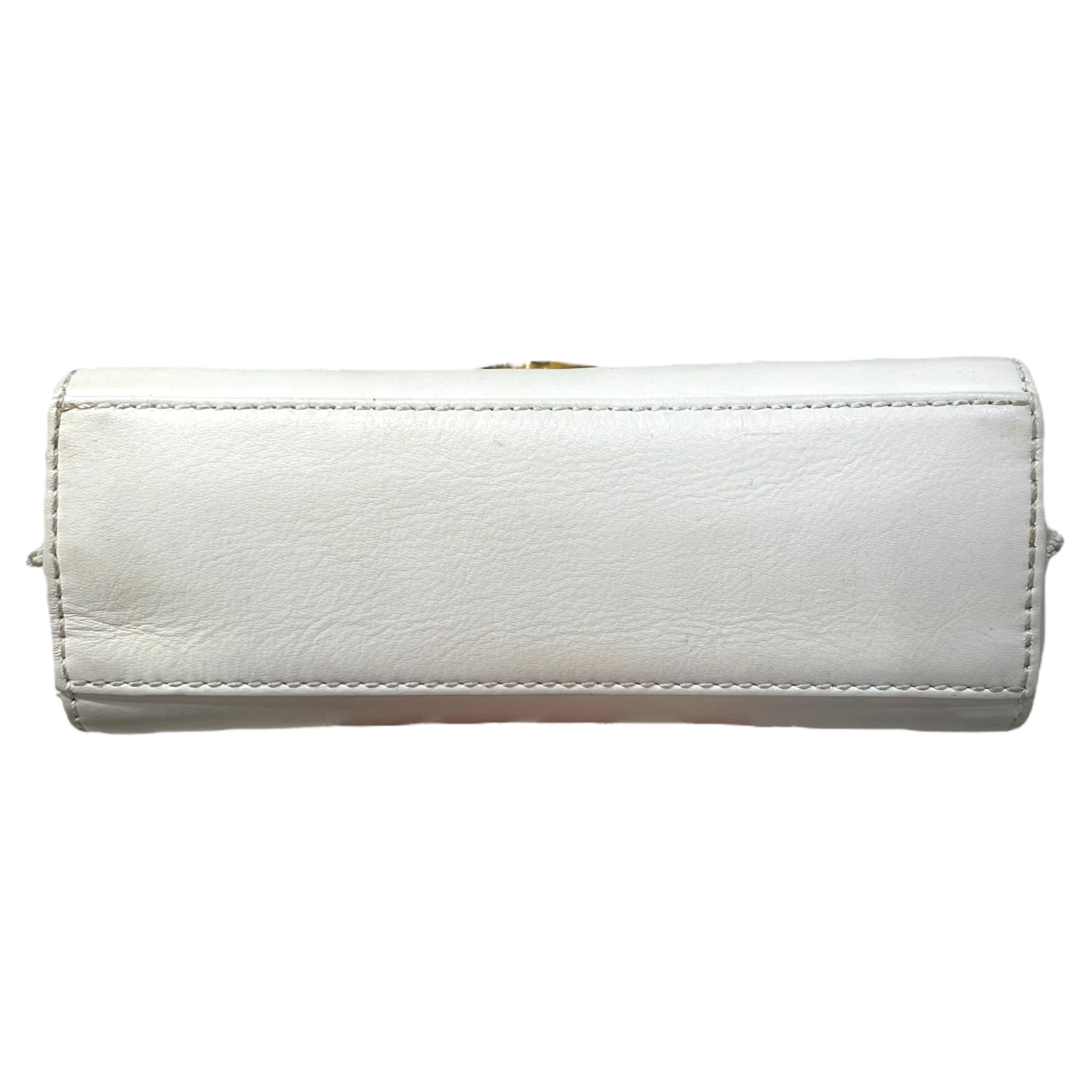 BALMAIN/Tote Bag/Leather/WHT/B-Buzz 19 view 4