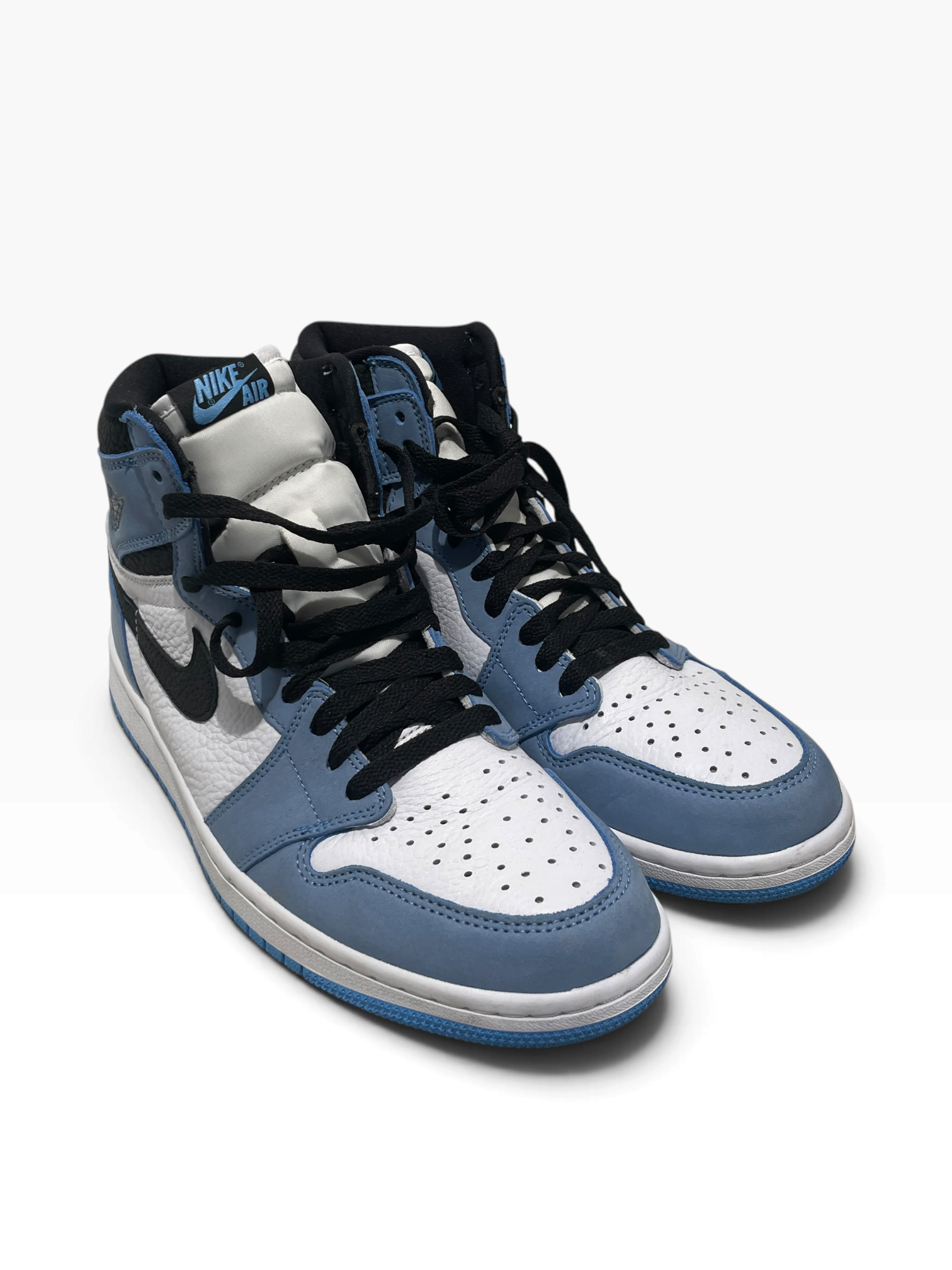 NIKE/Hi-Sneakers/US 9.5/Acrylic/BLU/UNIVERSITY BLUE view 1