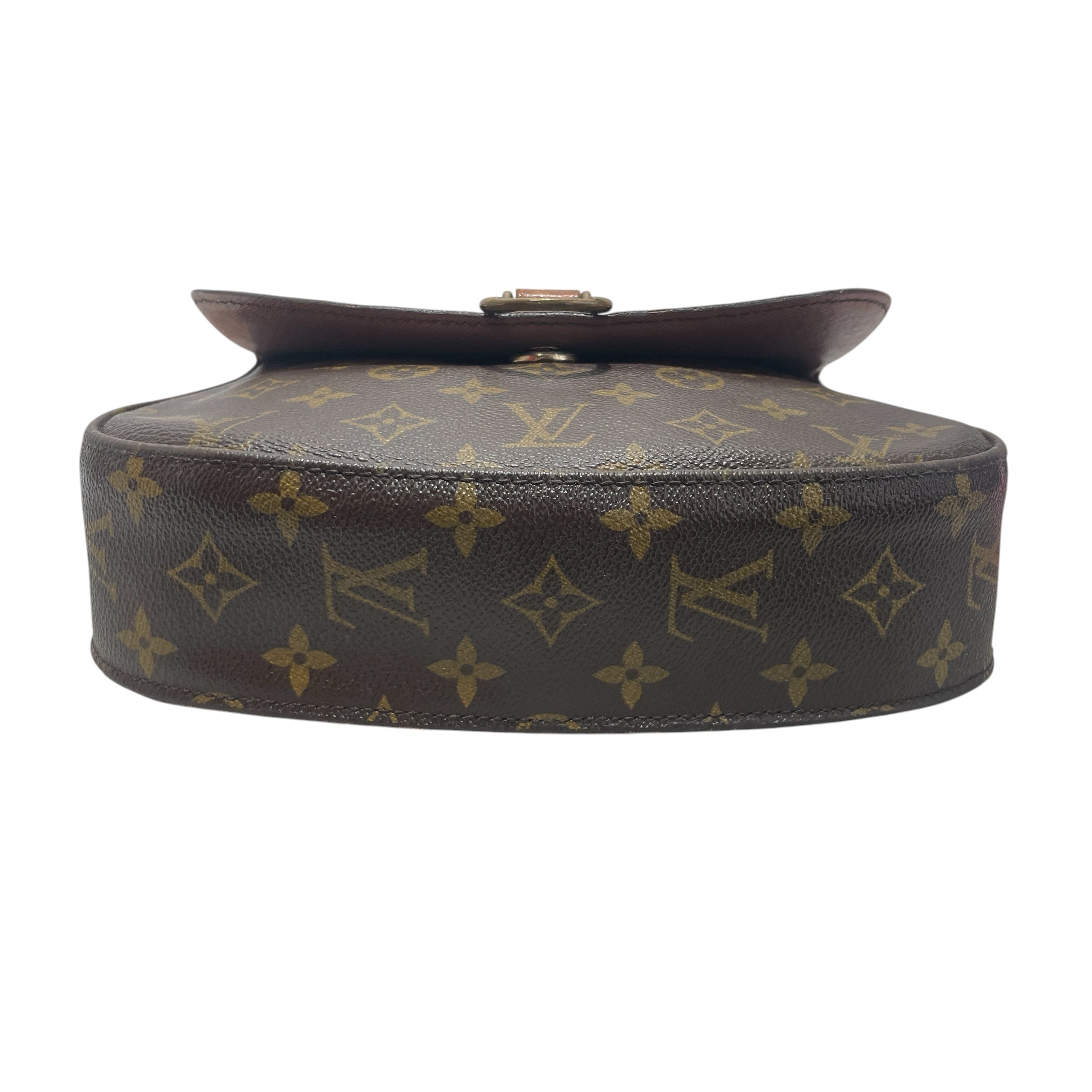 LOUIS VUITTON/Cross Body Bag/Monogram/Leather/BRW/Saint Cloud Handbag view 3