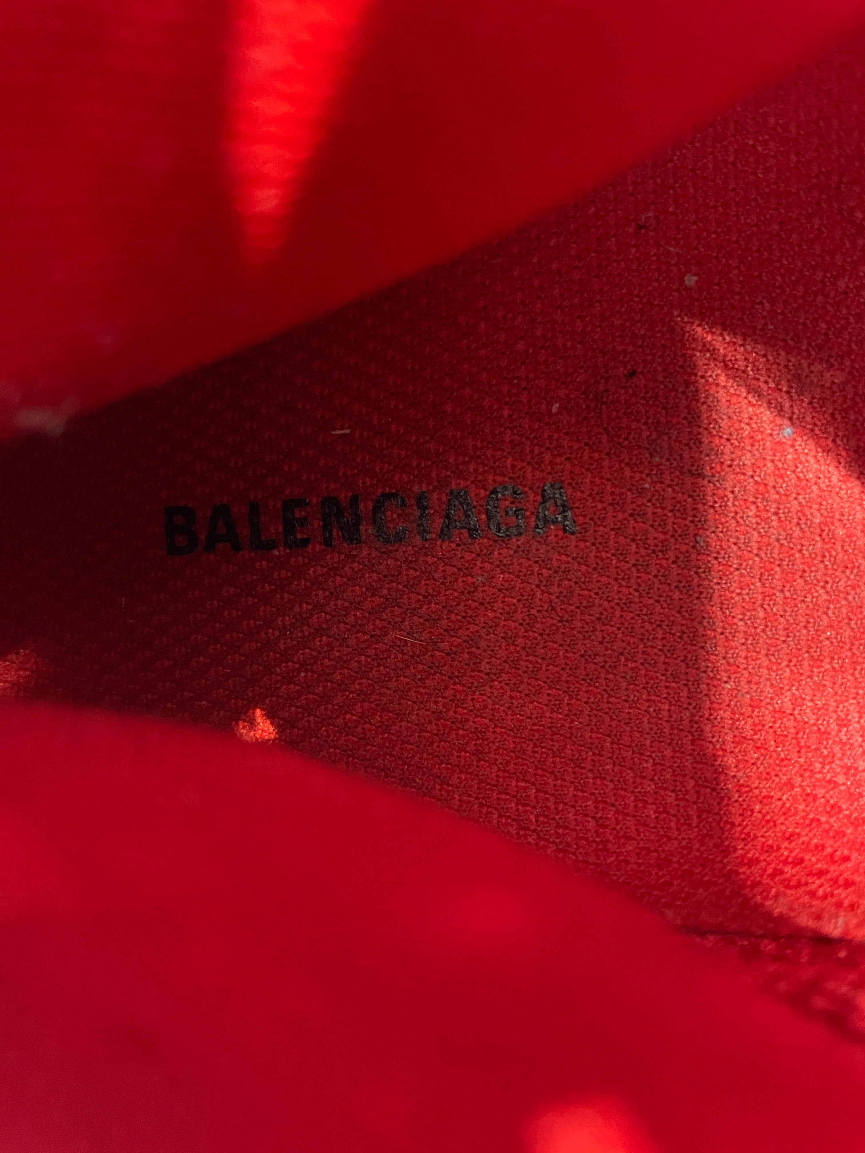 BALENCIAGA/Low-Sneakers/EU 43/RED/Triple S view 3