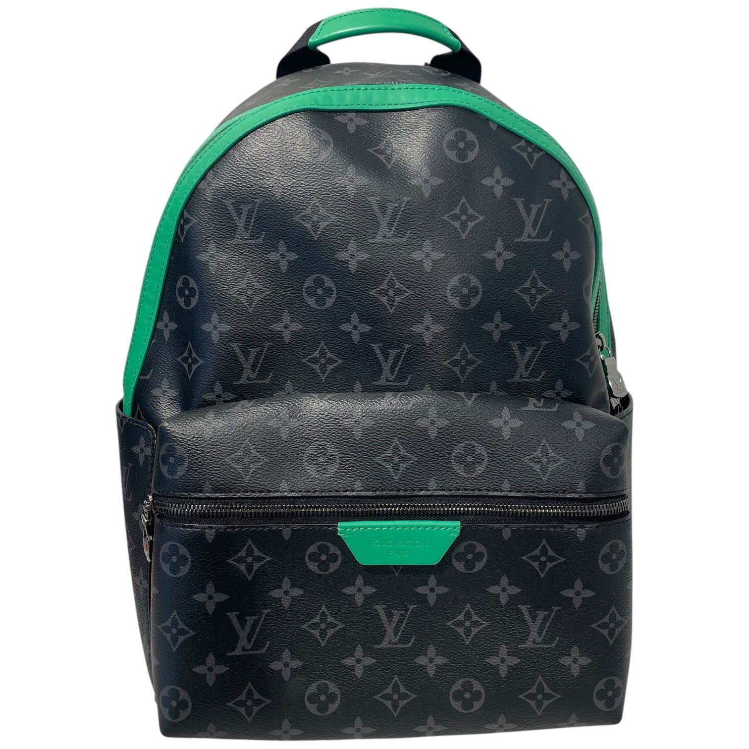 LOUIS VUITTON/Backpack/Monogram/Leather/BLK/Discovery PM Green view 1