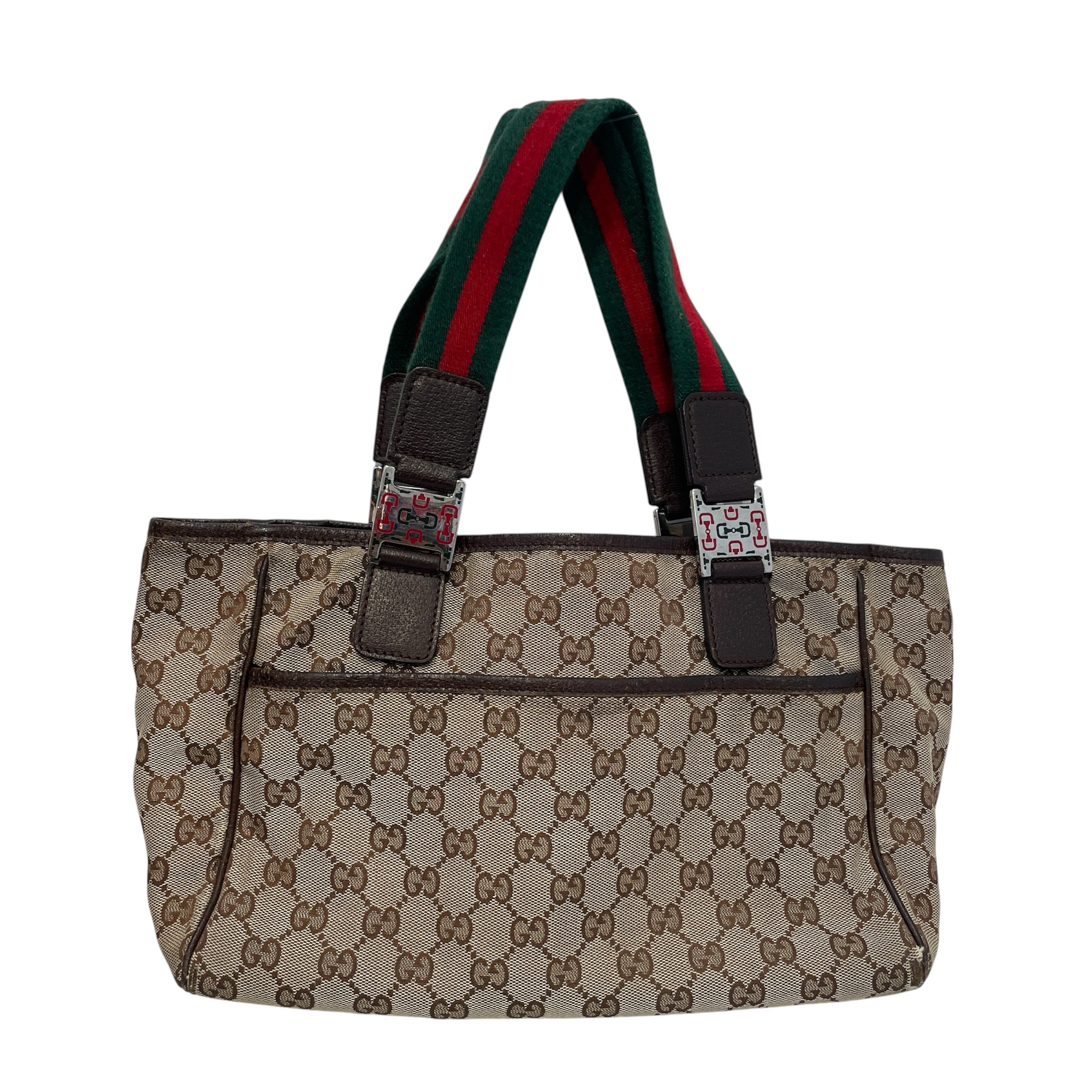 GUCCI/Hand Bag/Monogram/Cotton/BRW/Gucci GG Pop Tote – 2nd STREET USA