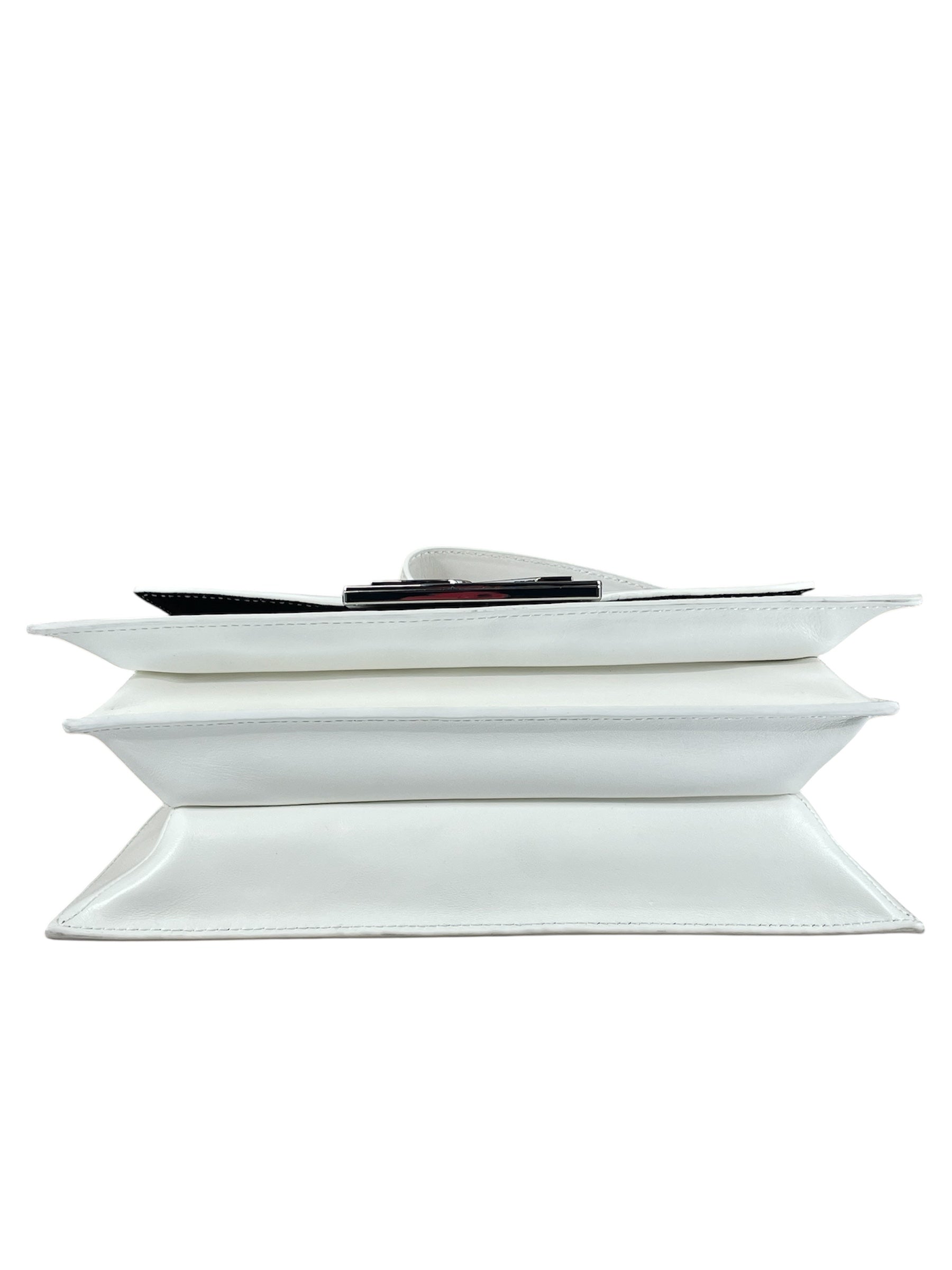DAVID KOMA/Bag/Leather/WHT/SHOULDER BAG view 3
